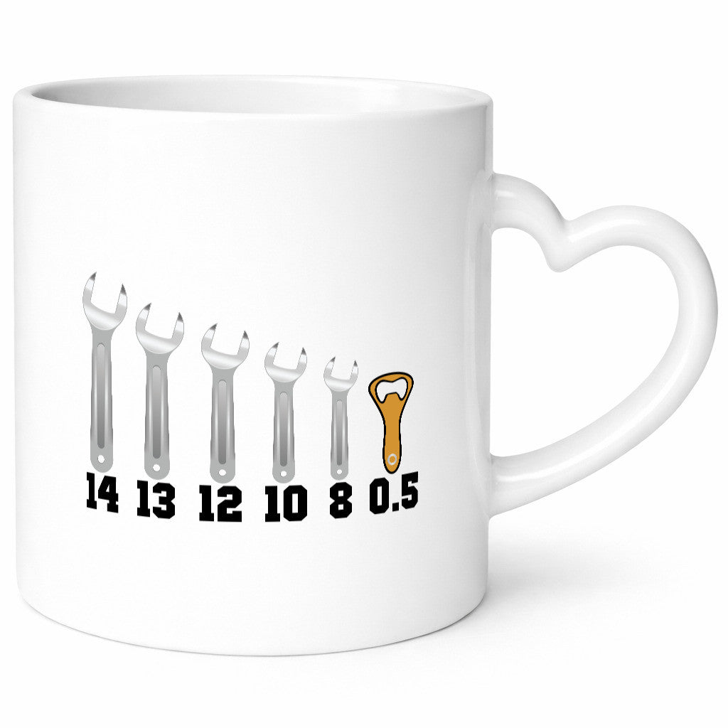 Bierliebhaber | Biertrinker Werkzeug Bieröffner Geschenkidee Humor Tasse