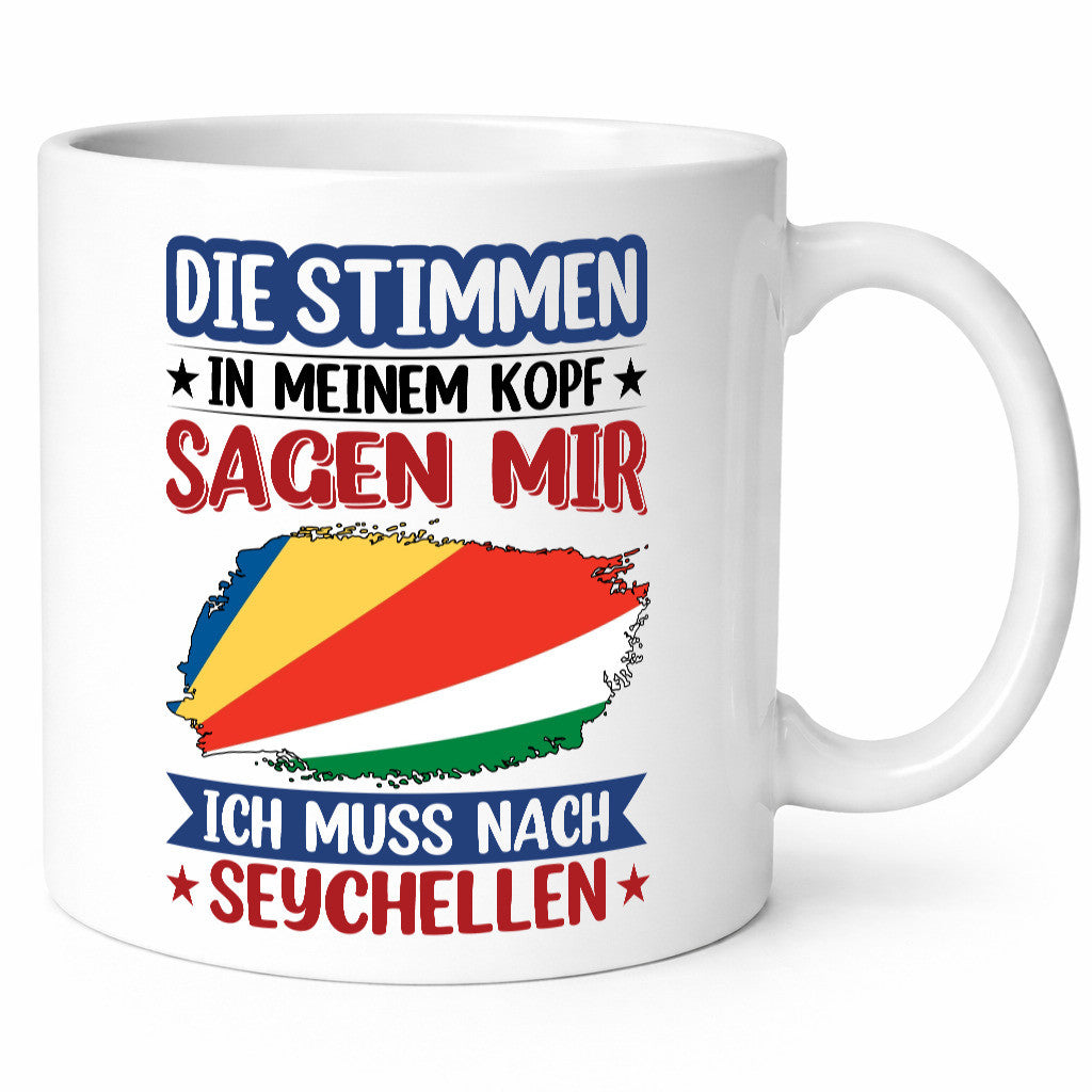 Seychellen | Urlaub Stimmen in meinem Kopf Traumland v2 lustig Humor