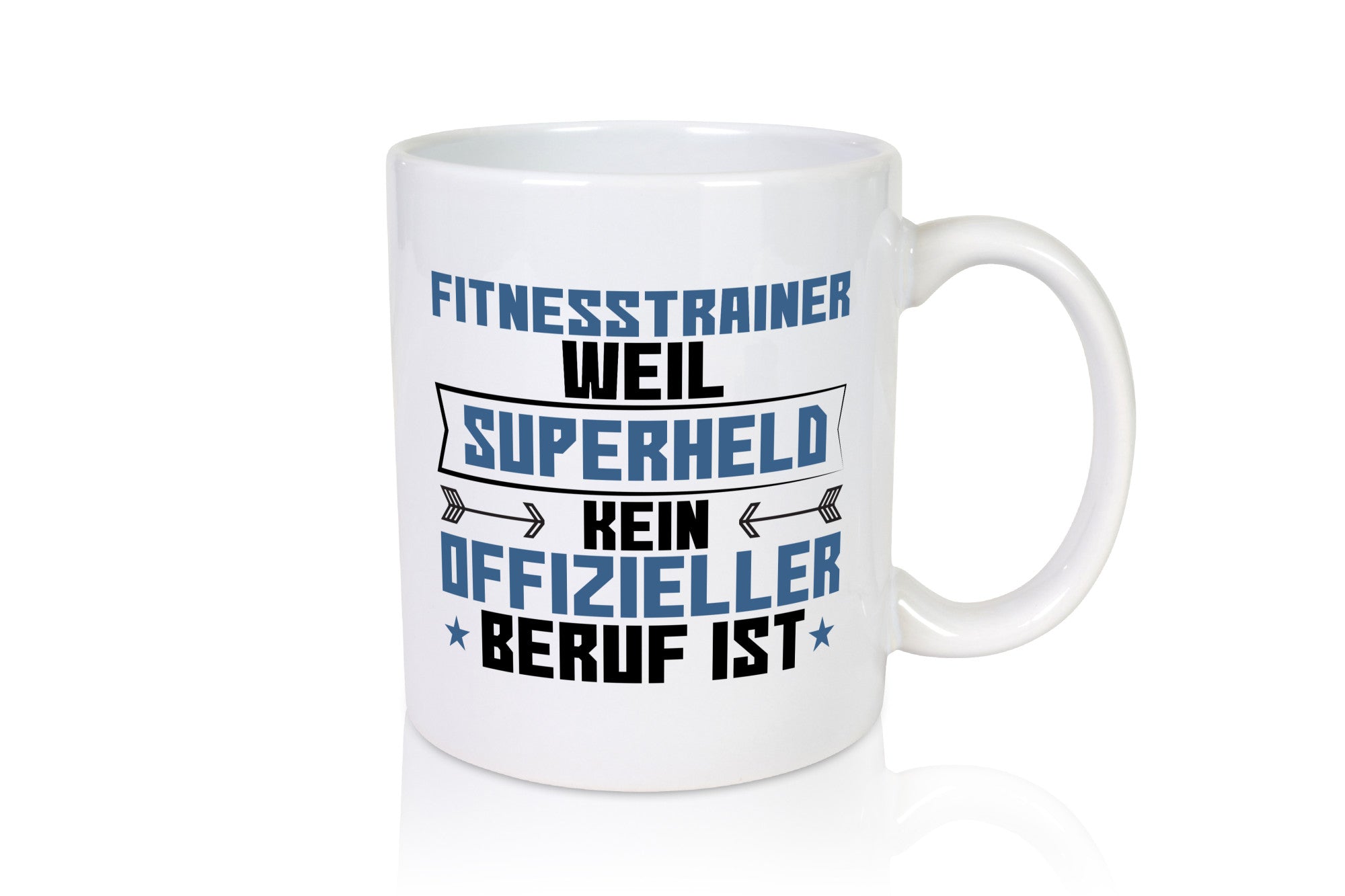 Superheld Fitnesstrainer | Personal Trainer Sport Geschenkidee Humor Tasse