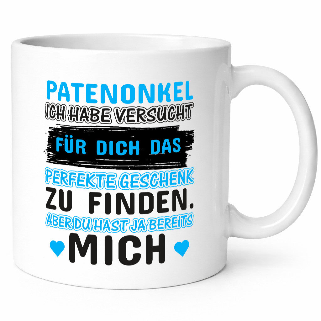 Patenonkel Tasse | lustiger Spruch Pate Onkel Geschenkidee Humor