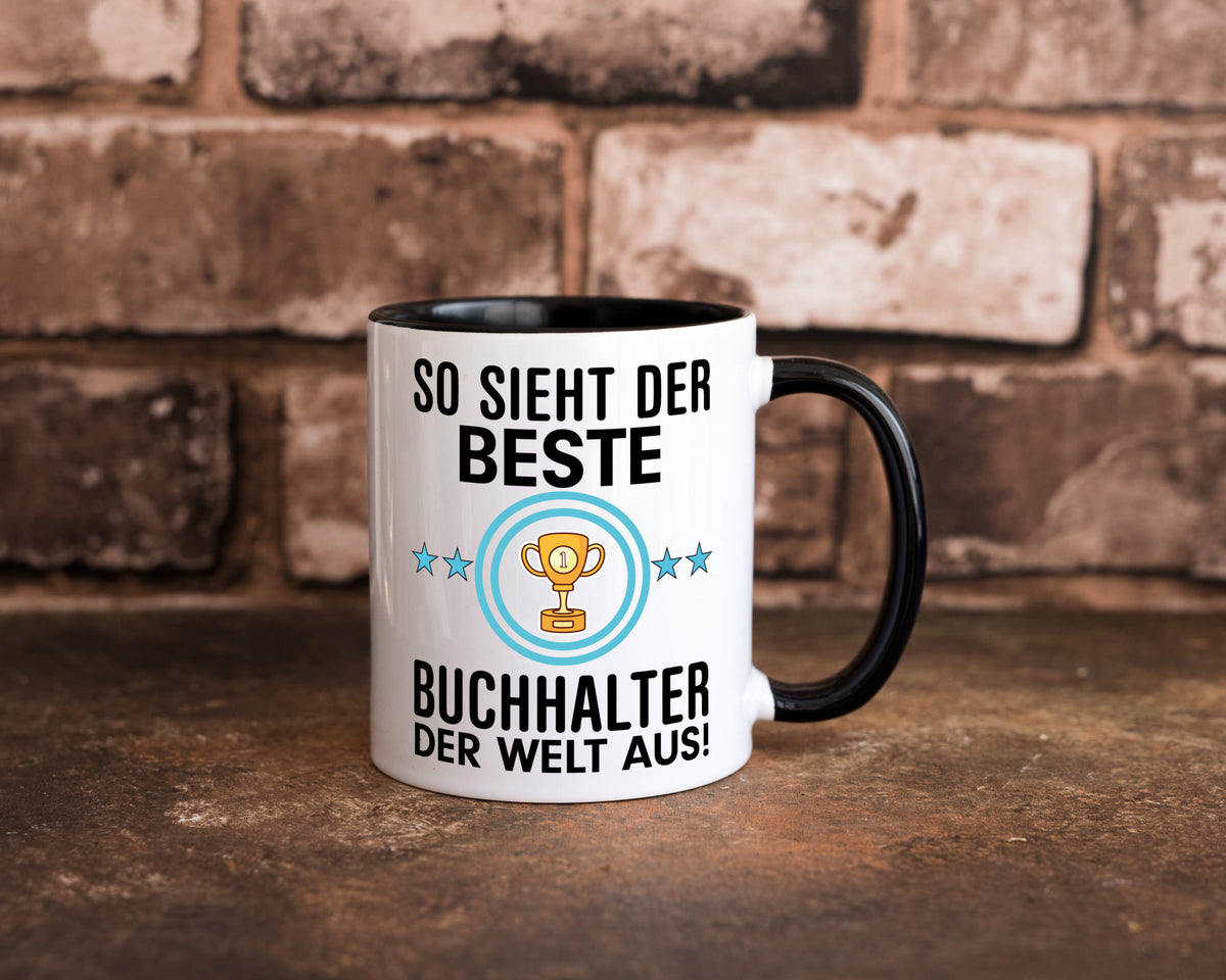Bester Buchhalter | Büro Kollegen Beruf Geschenk Arbeit lustiger Spruch Tasse