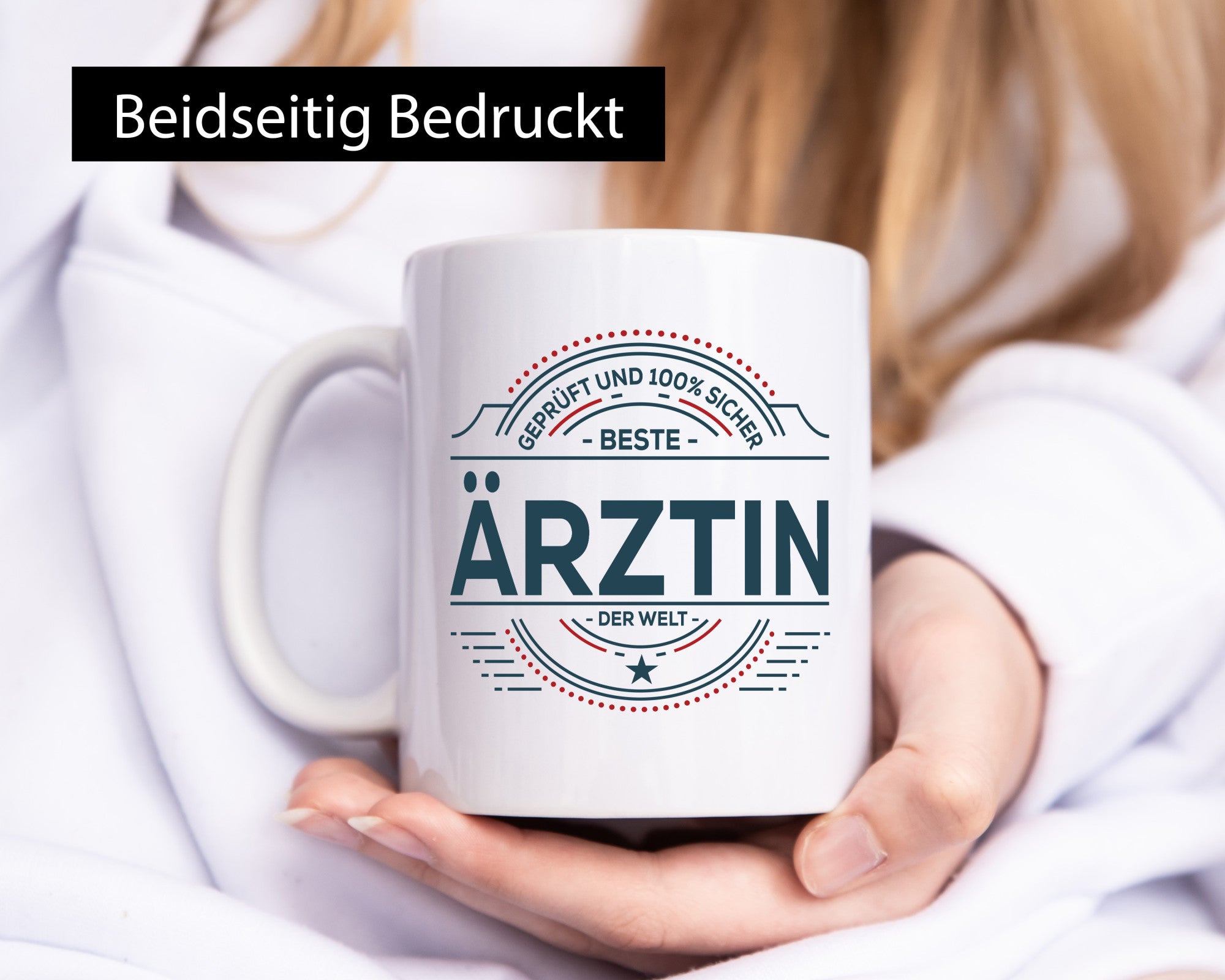 Geprüft und sicher: Ärztin | Medizinerin Fachärztin Geschenk Humor