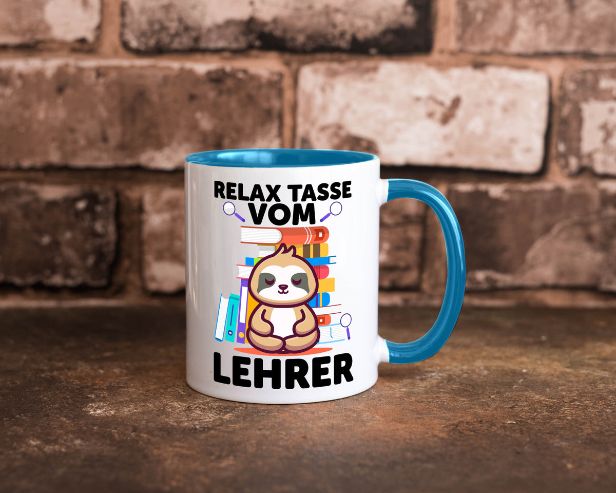 Relax Tasse: Lehrer | Schule Beruf Schüler lustiger Spruch Geschenk Arbeit