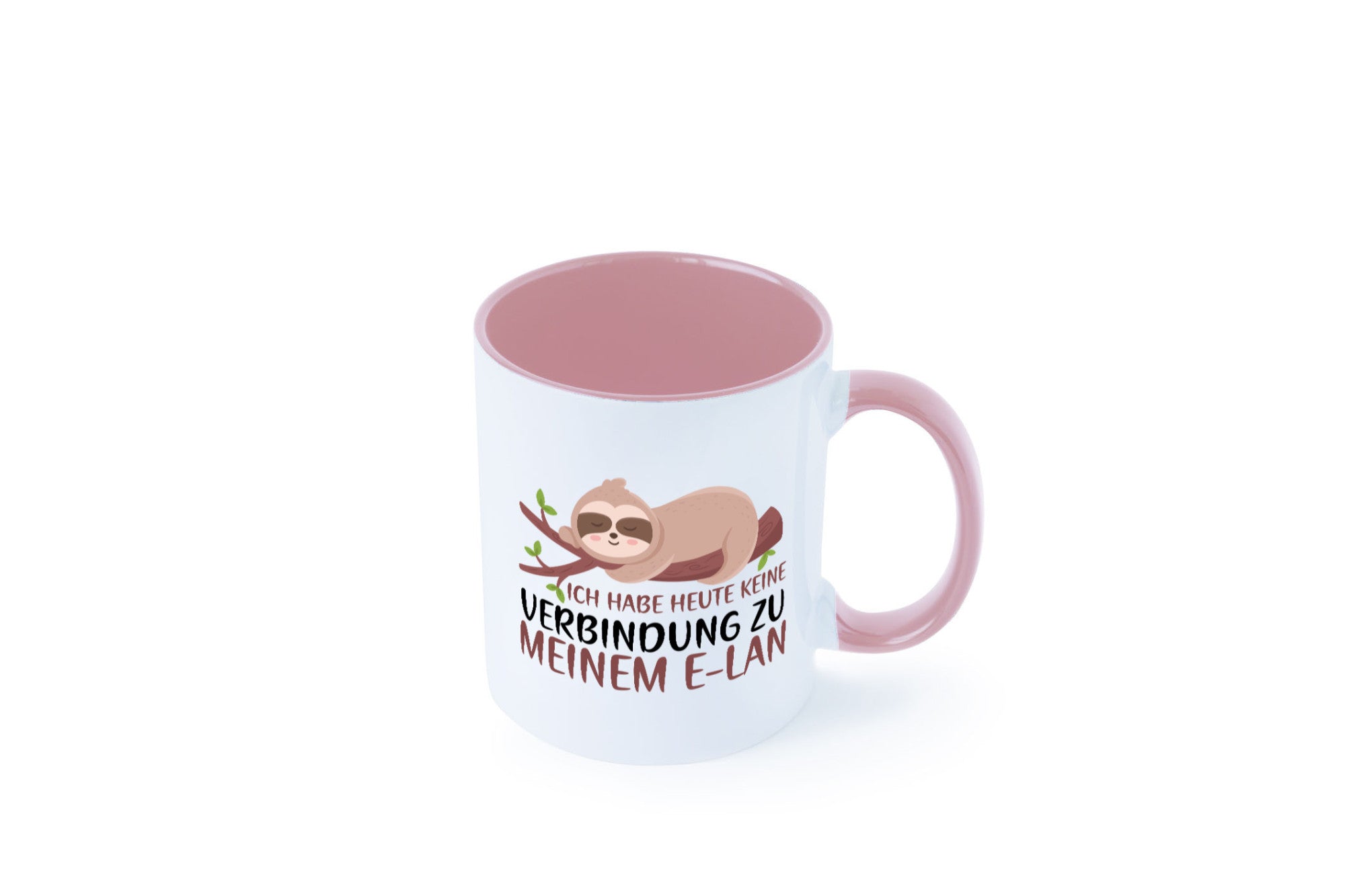 Verbindung zum Elan | WLAN Faultier Faulpelz Laufband Humor Tierliebhaber