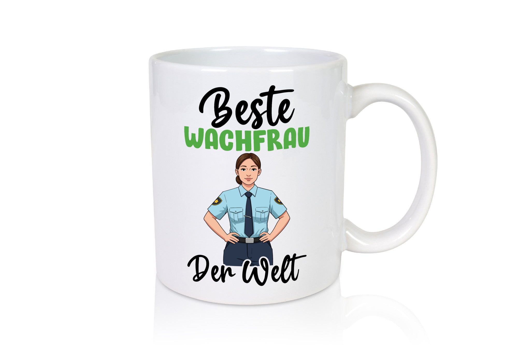 Beste Wachfrau | Wachpersonal Nachtwächter v2 Geschenk Humor Geschenkidee