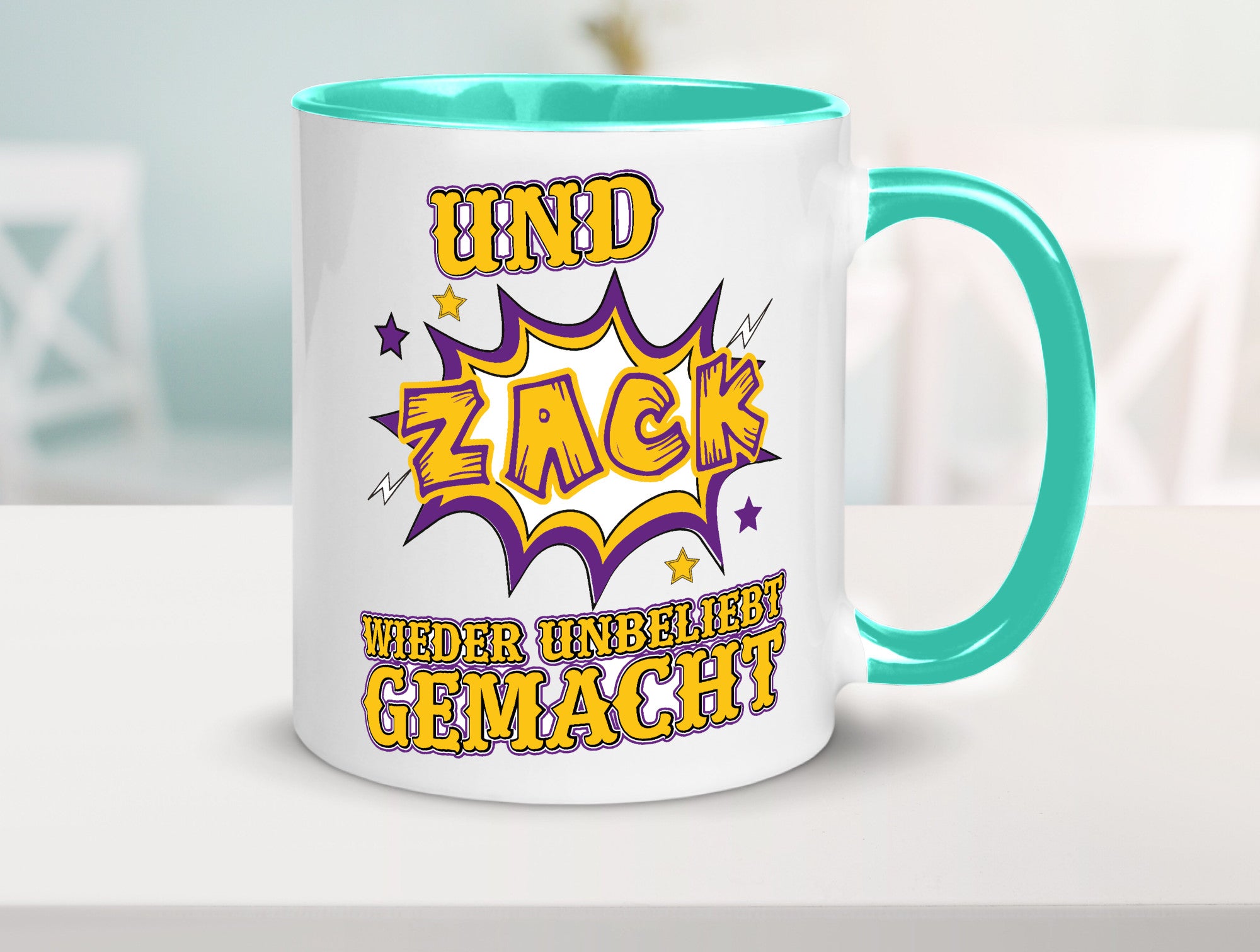 Wieder unbeliebt gemacht Geschenk Humor Geschenkidee lustiger Spruch Tasse