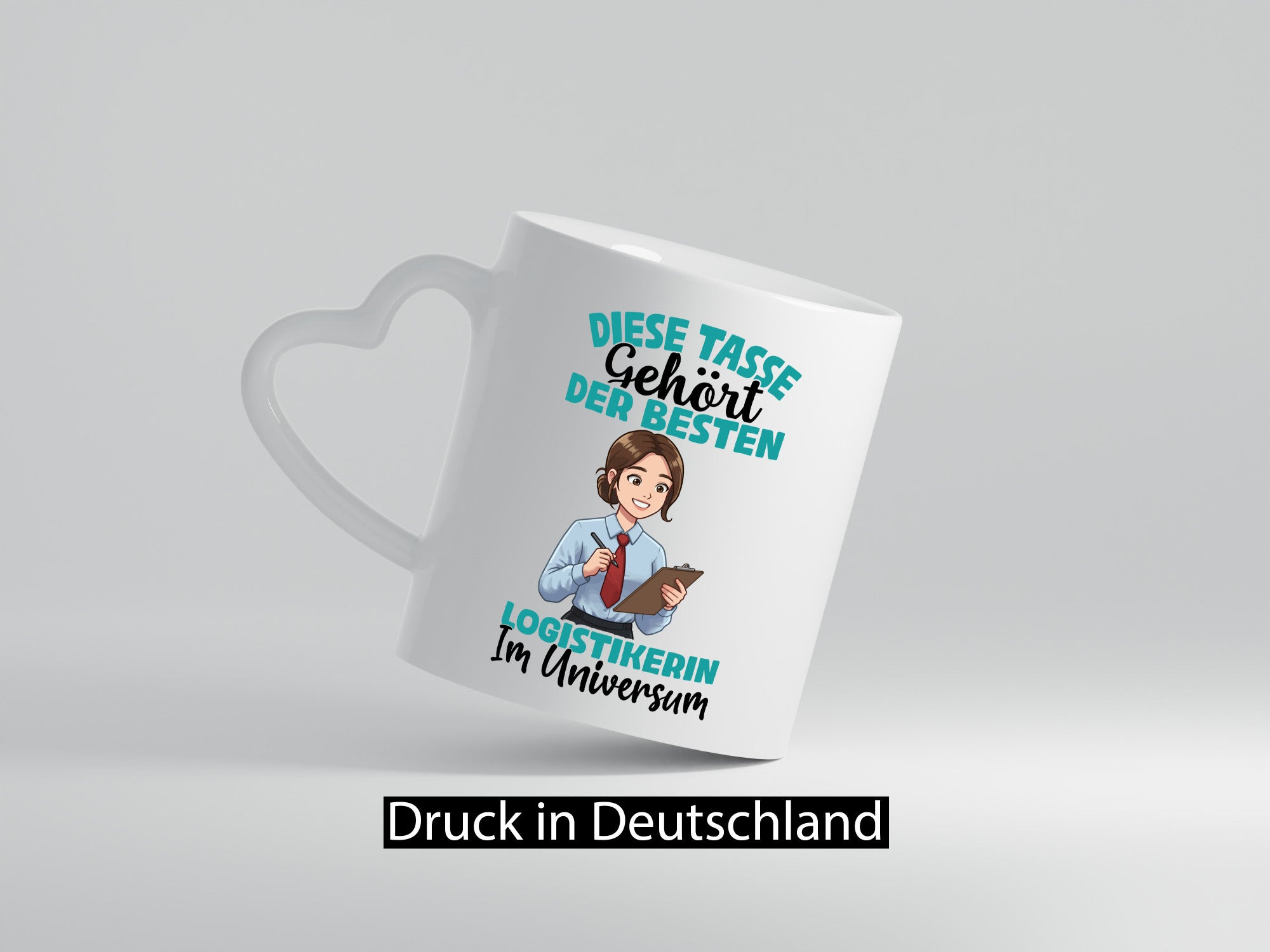 Im Universum: Logistikerin | Logistik lustig Humor Geschenkidee Geschenk Tasse