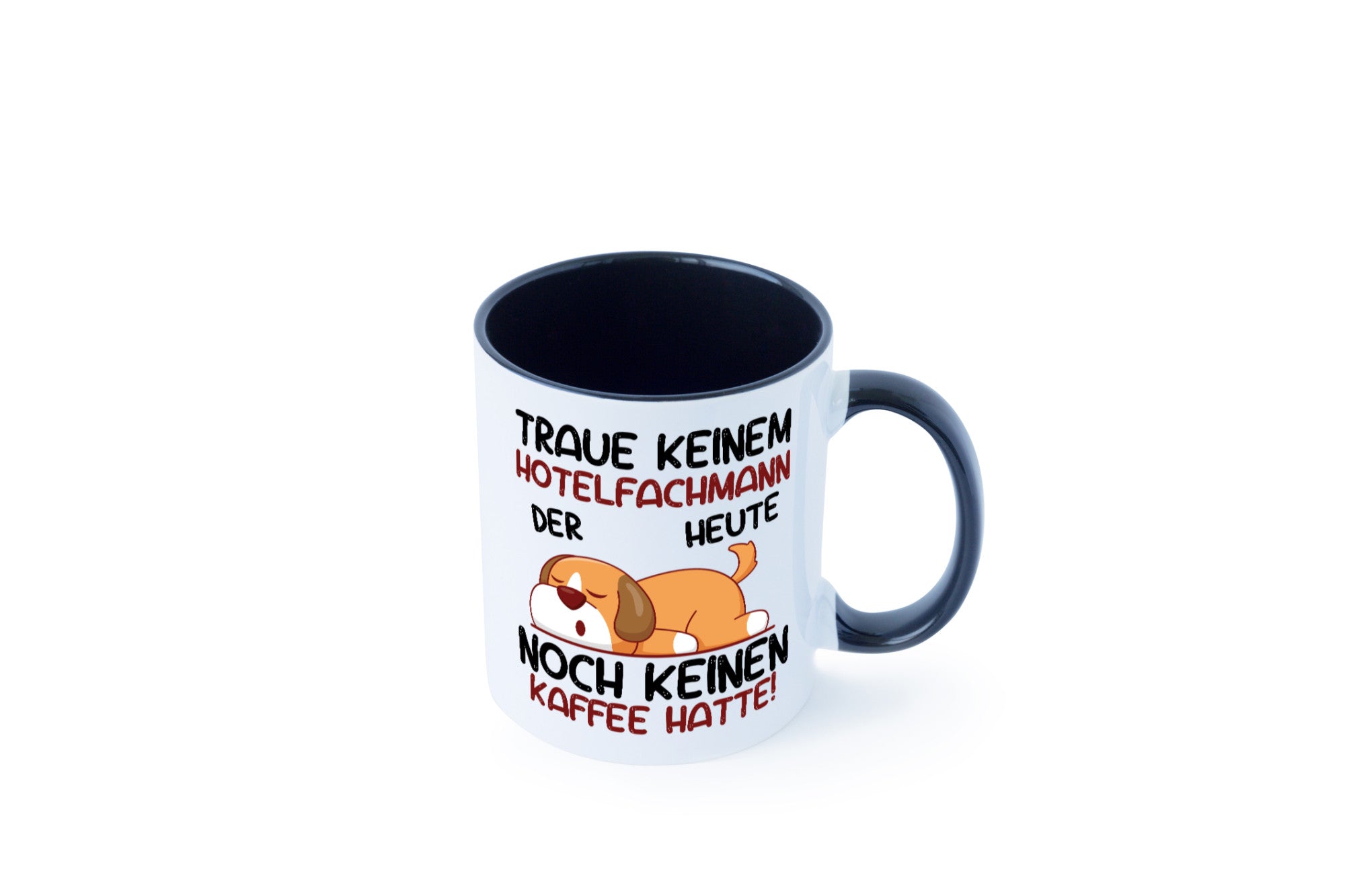 Traue keinem Hotelfachmann |Hotel lustig Humor Geschenkidee Geschenk Tasse