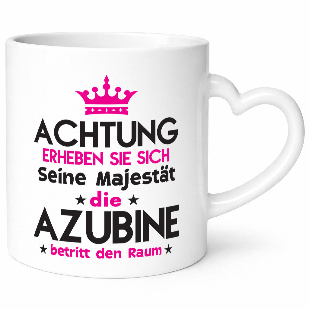 Seine Majestät Azubine | Ausbildung Lehre Lehrling Humor Geschenkidee Tasse