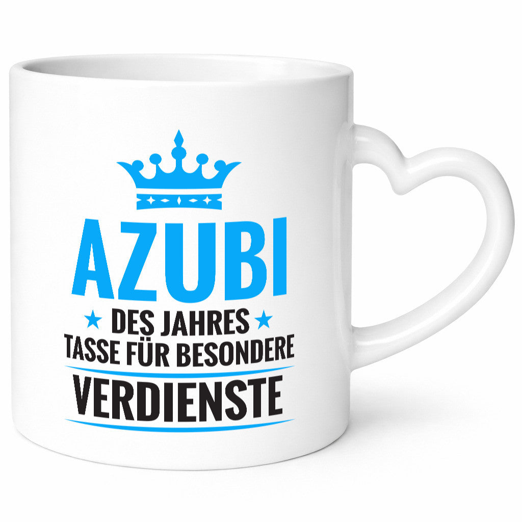 Besonderer Verdienst: Azubi | Ausbildung Lehre Lehrling Humor Geschenkidee Tasse