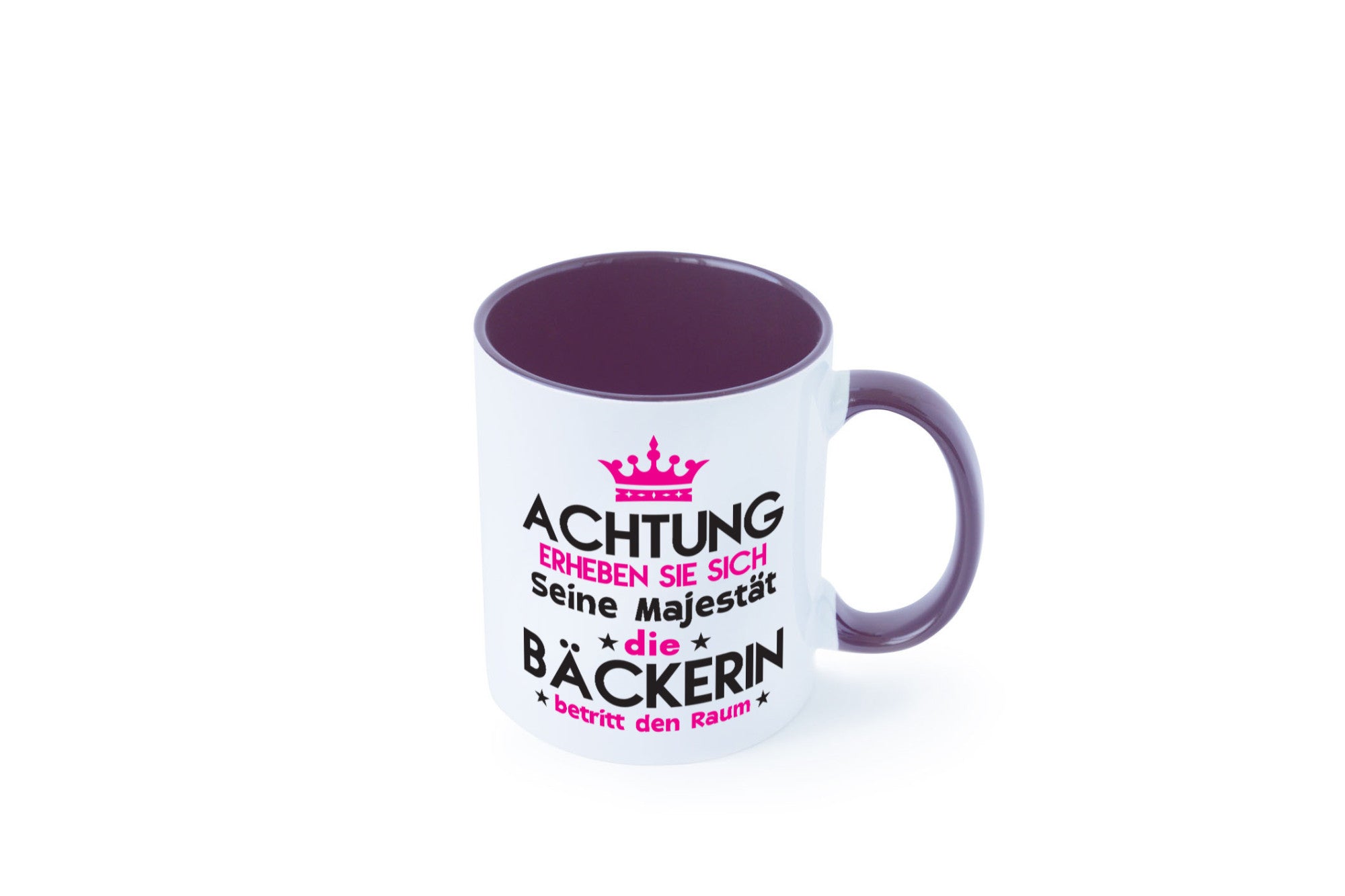 Seine Majestät Bäckerin | Bäckerei Frauen Backen Humor Geschenkidee Tasse