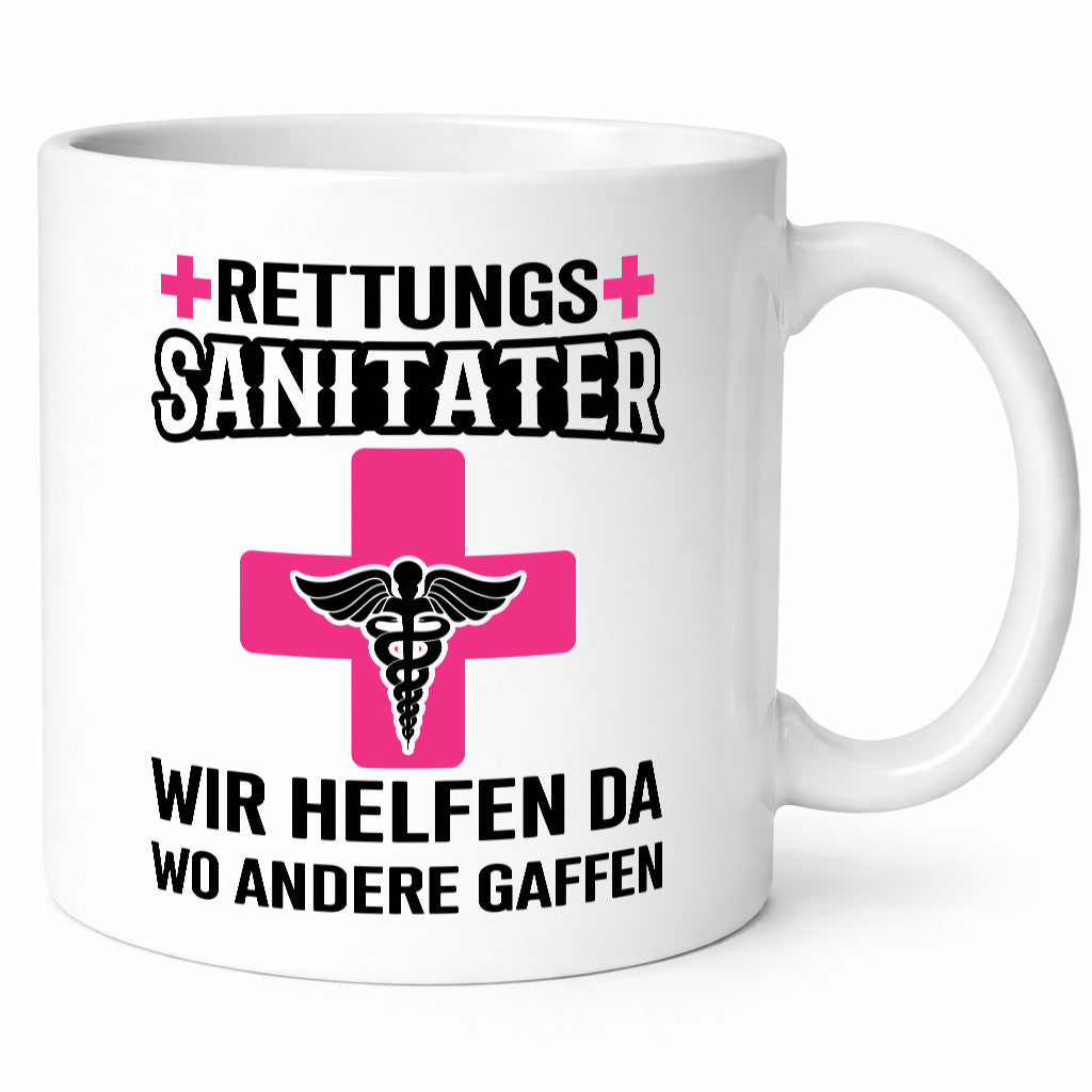 Rettungssanitäter | wir helfen wo andere Gaffen Geschenk Humor Geschenkidee