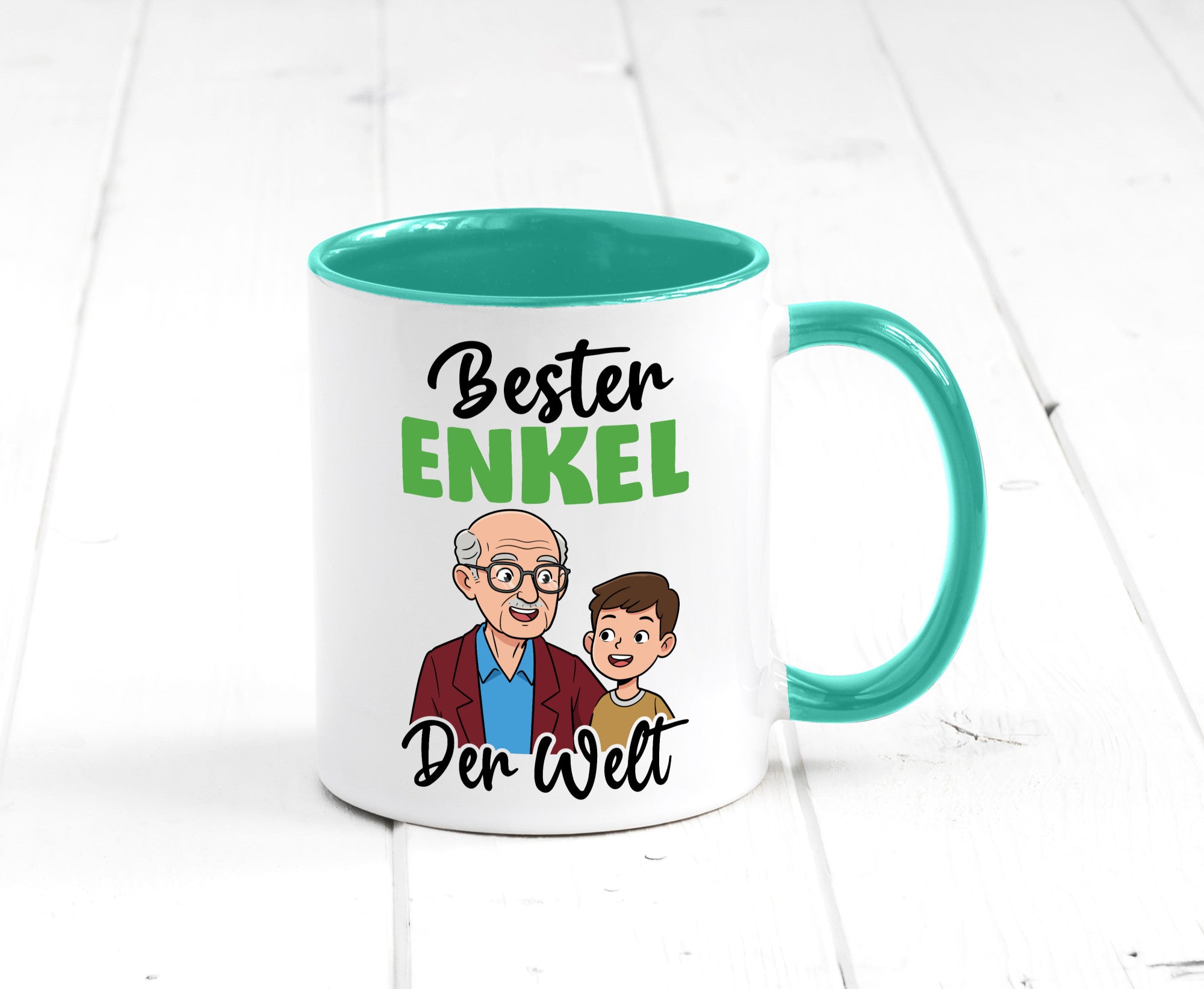 Bester Enkel | Großmutter Großvater Oma Opa lustiger Spruch Geschenk Familie