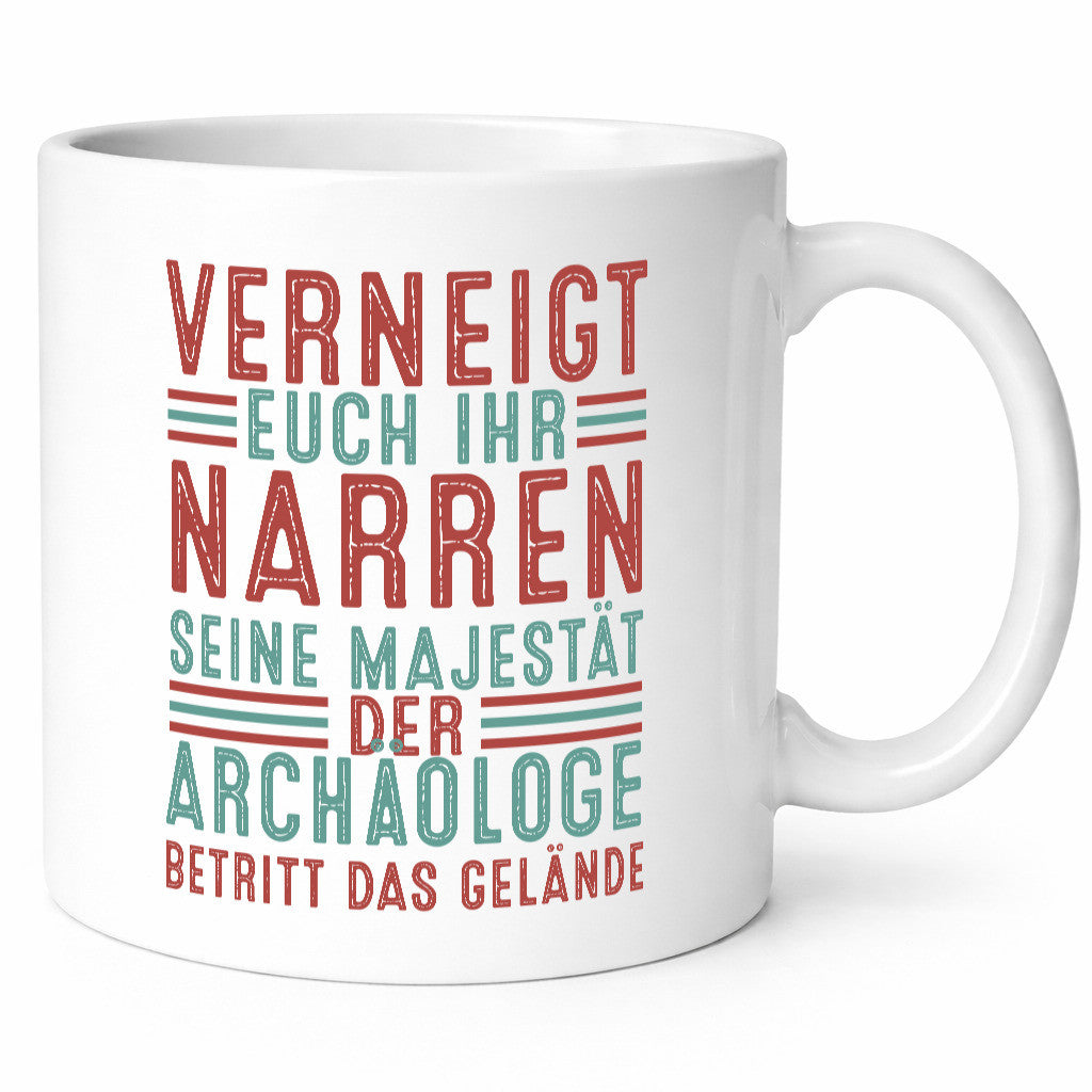 Verneigt euch: Archäologe | Archäologie Forscher v2 Geschenk Humor Geschenkidee