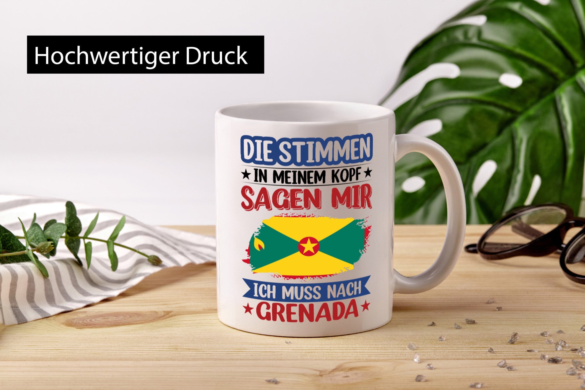 Grenada | Urlaub Stimmen in meinem Kopf Traumland Geschenk Humor Geschenkidee