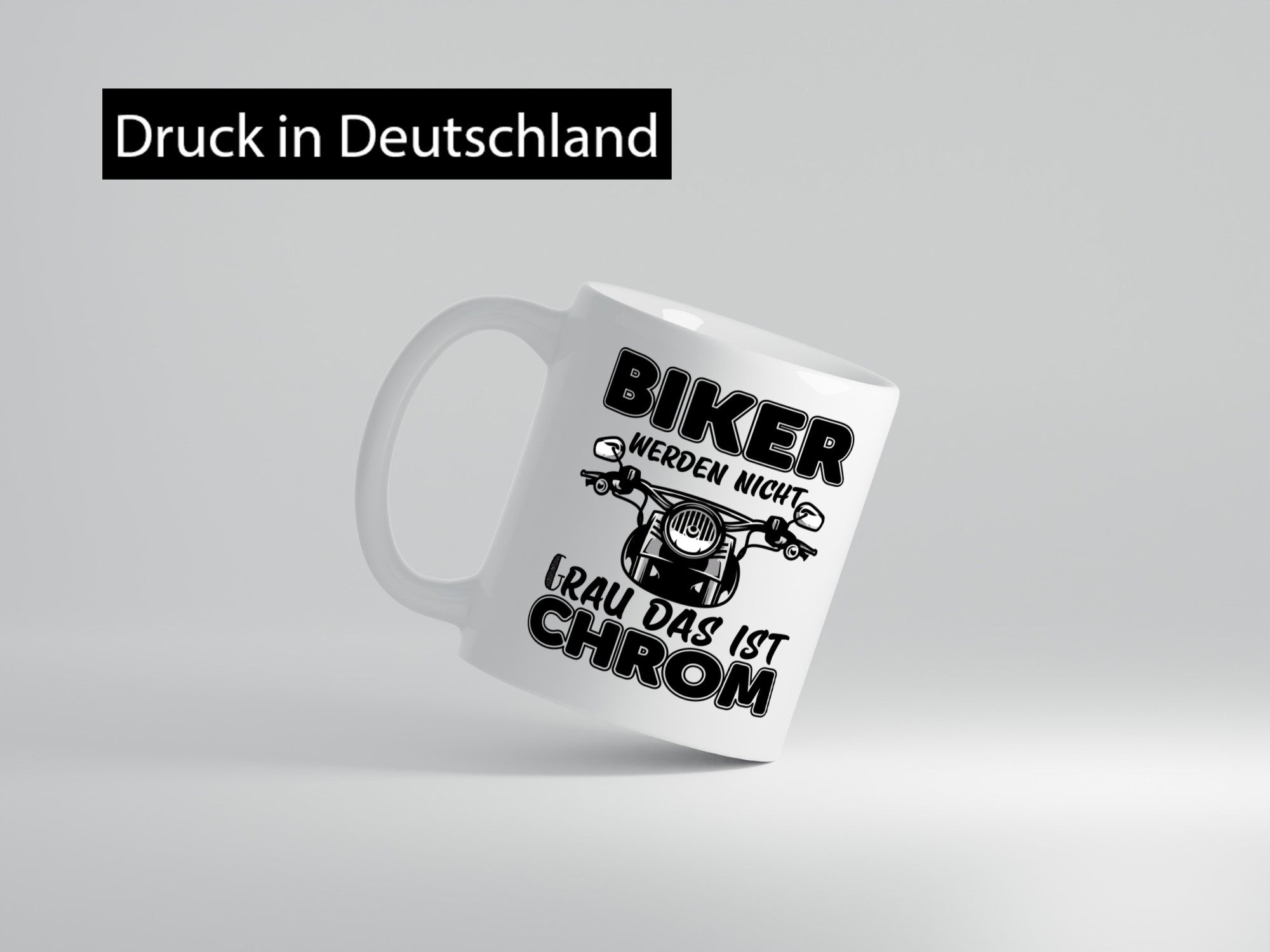 Biker werden nicht grau | Motorrradfahrer Tasse Humor Geschenkidee