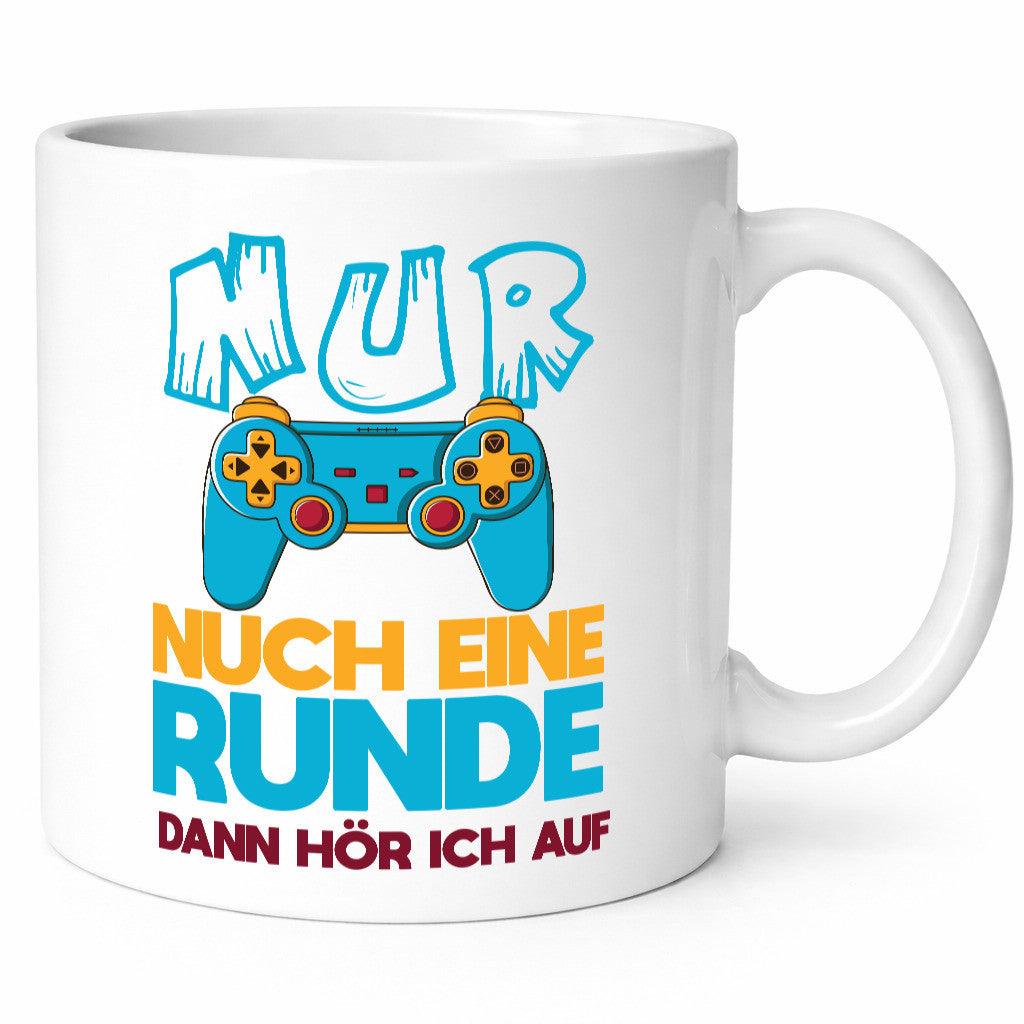 Nur noch eine Runde dann hör ich auf | Gamer Zocken lustig Humor Geschenkidee