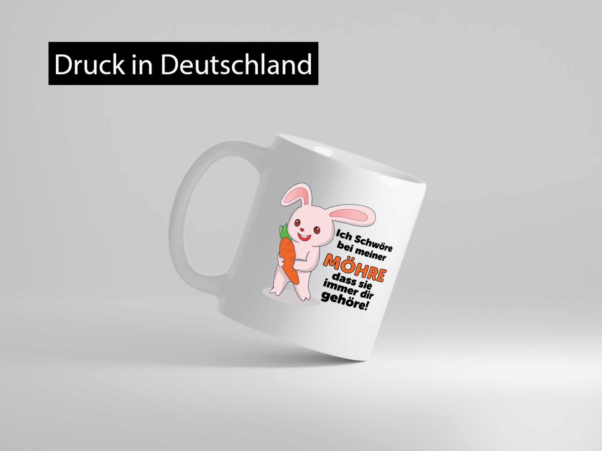 Ich schwöre bei meiner Möhre | Hasse Es gehört dir Geschenk Humor Geschenkidee