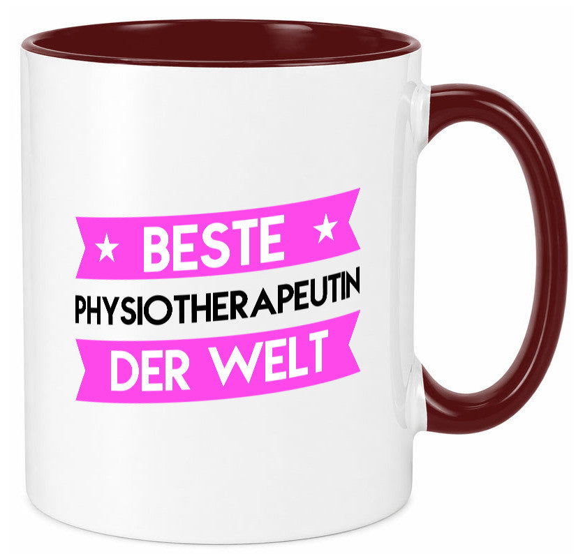 Beste Physiotherapeutin Humor Geschenkidee Tasse