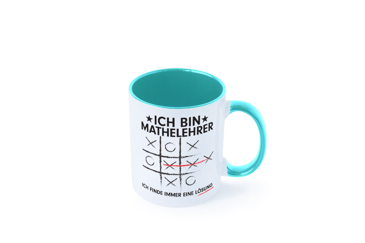 Löse Probleme: Mathelehrer | Lehrer Mathe Humor Geschenkidee Tasse