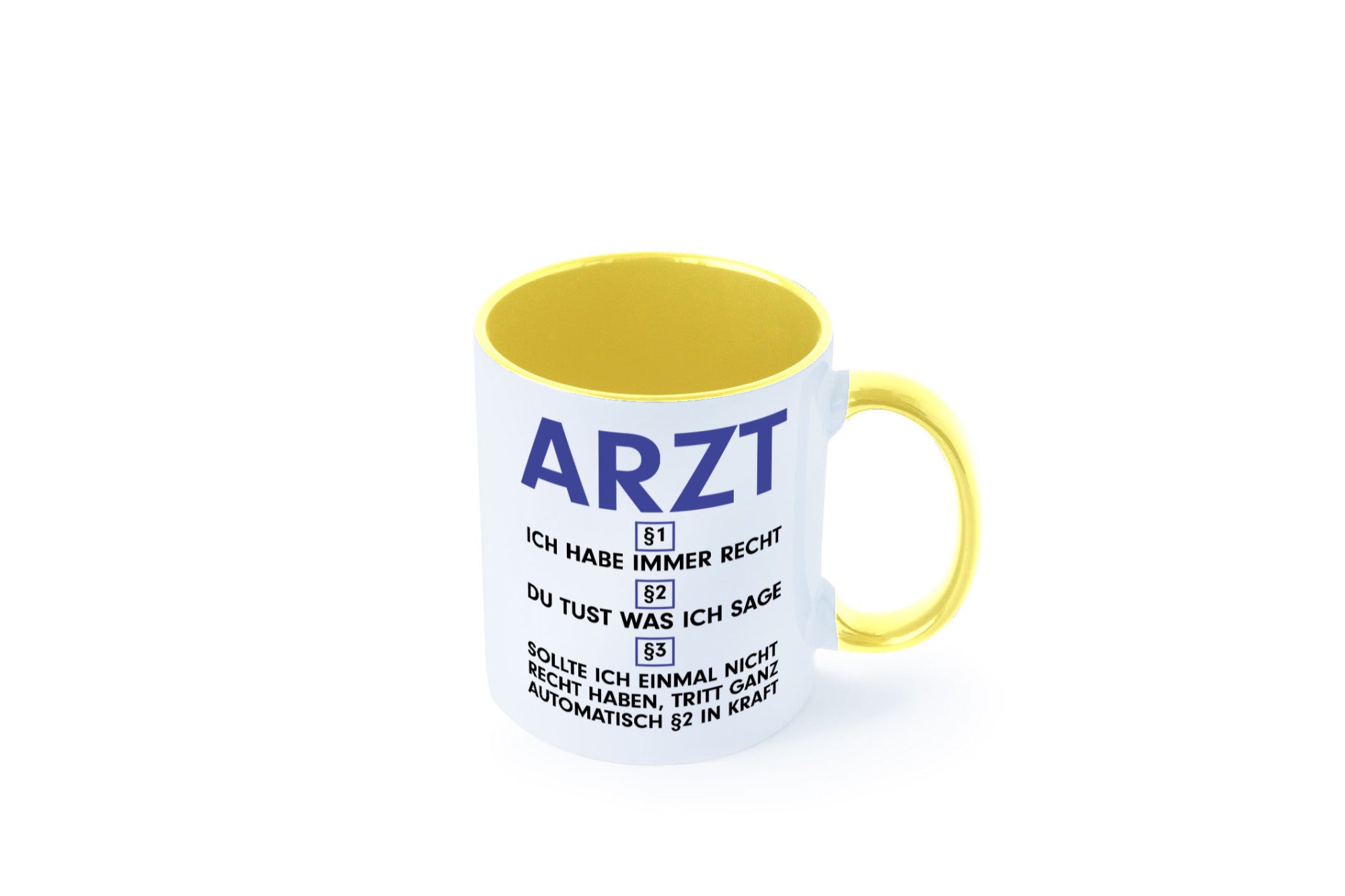 Ich habe immer Recht Arzt | Medizin Doktor Facharzt v2 Humor Geschenkidee Tasse