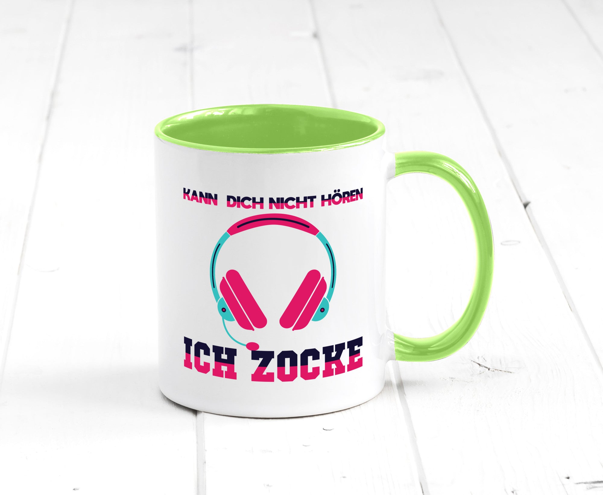 Kann dich nicht hören ich Zocke | Gamer Zocken Zocker Geschenkidee Humor Tasse