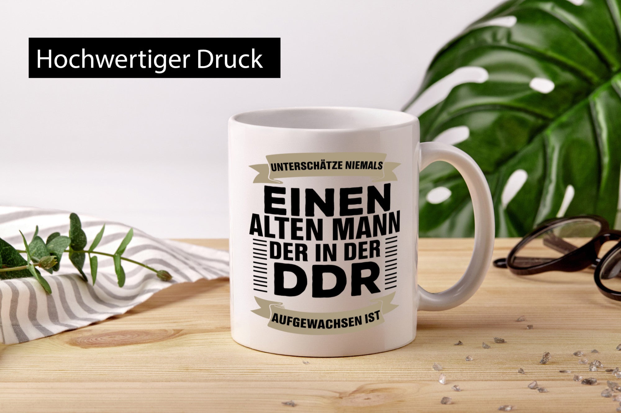 DDR Männer | Ostdeutschland Opa Ossi Vatertag Humor Familie Geschenkidee Tasse