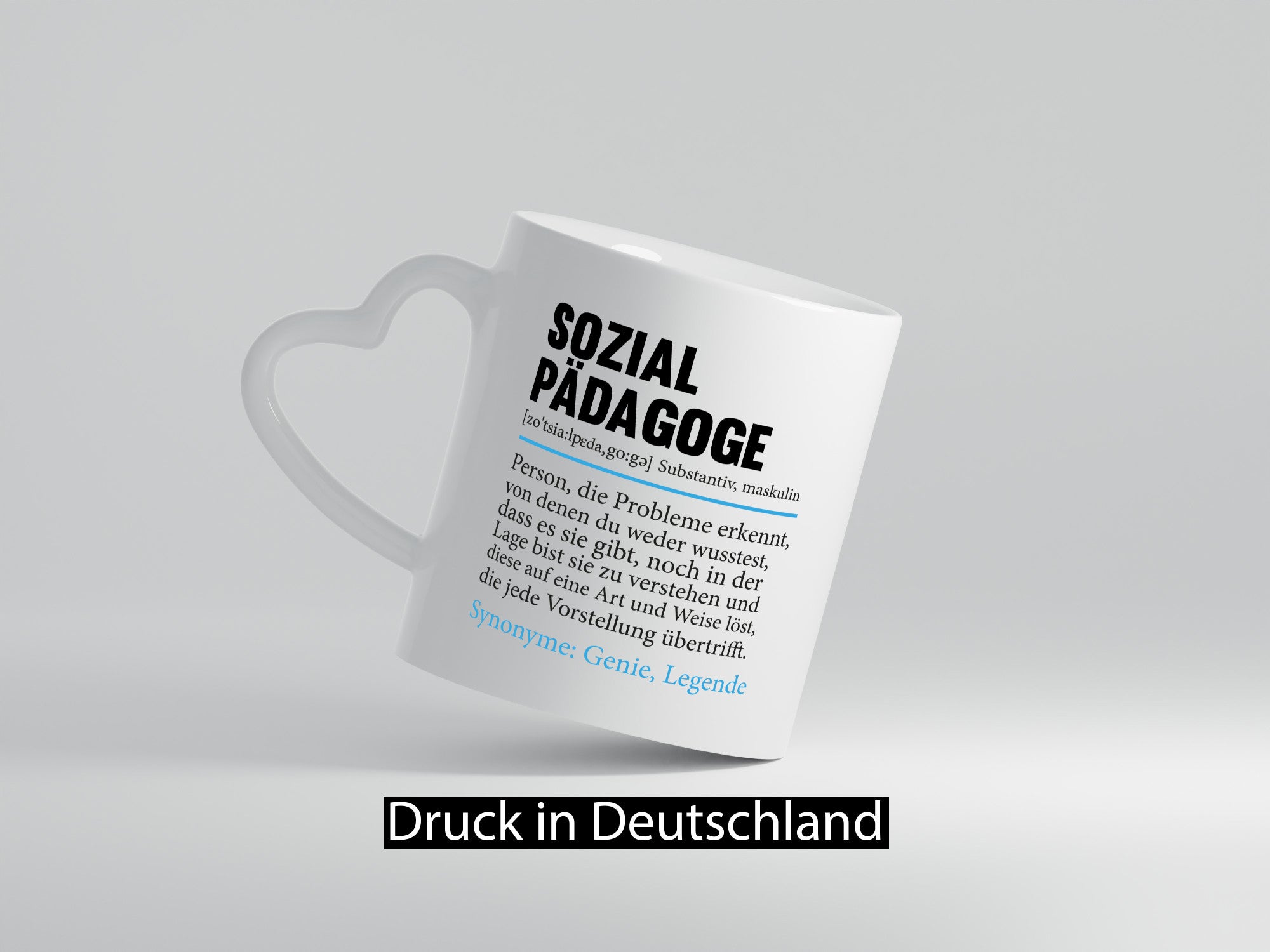 Sozialpädagoge | Spruch Pädagoge Beruf Humor v2 lustig Arbeit Kollegen Büro