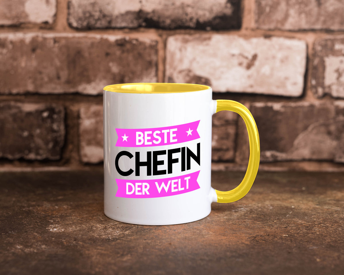 Beste Chefin | Führungskraft Vorgesetzte Humor Arbeit Kollegen Büro Tasse
