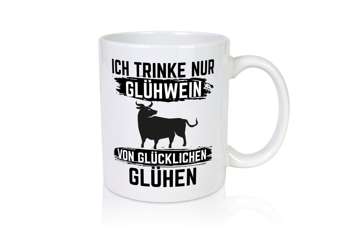 Ich drinke nur Glühwein | Wein von Glühen lustiger Spruch Geschenk Humor