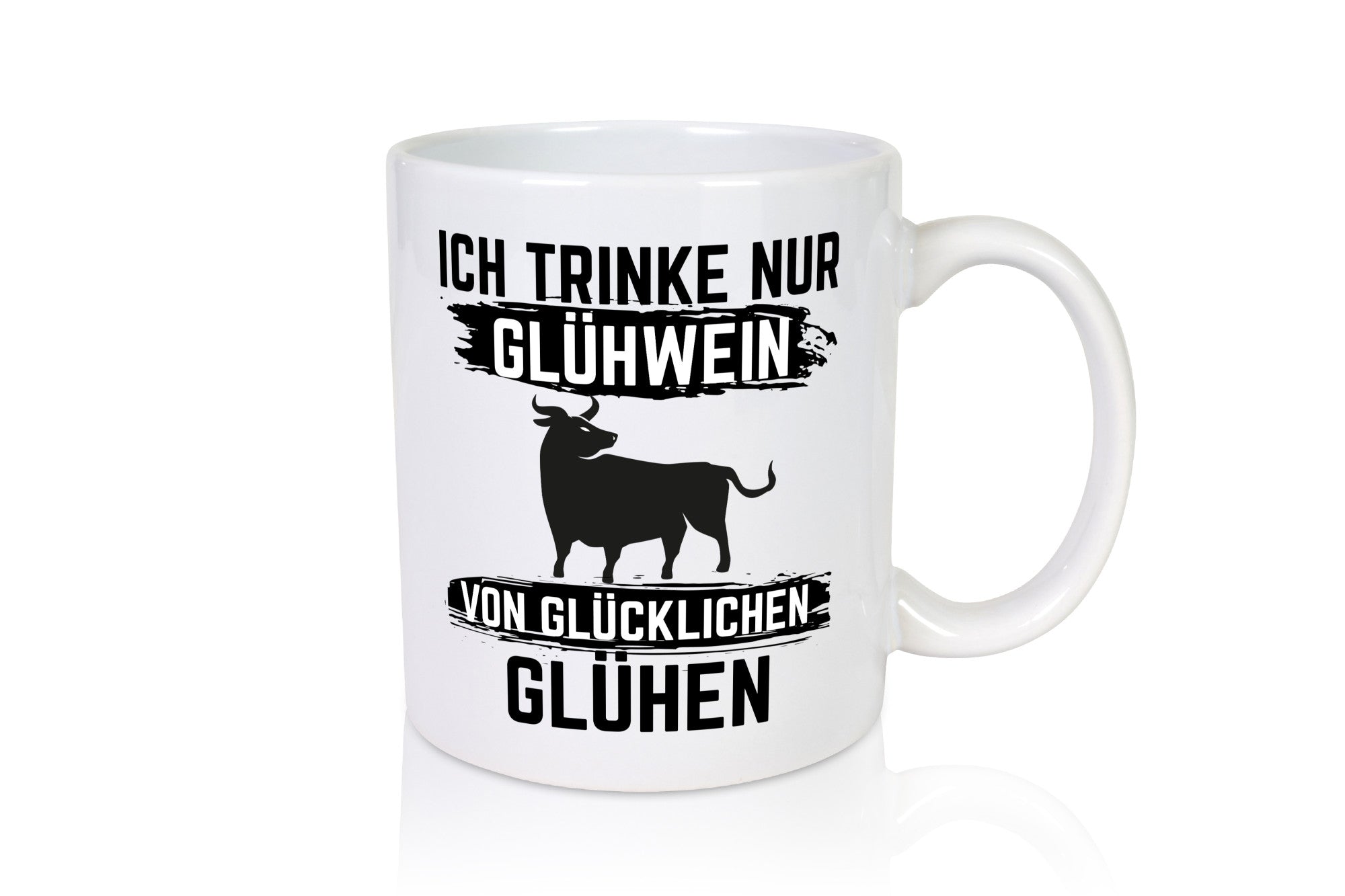 Ich drinke nur Glühwein | Wein von Glühen lustiger Spruch Geschenk Humor