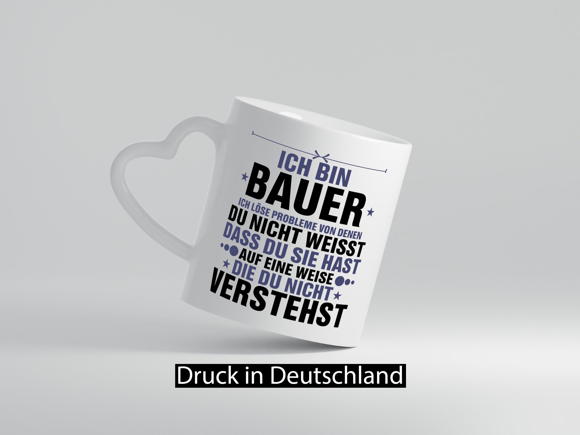 Löse Probleme: Bauer | Bauernhof Landwirtschaft lustiger Spruch Geschenk Humor