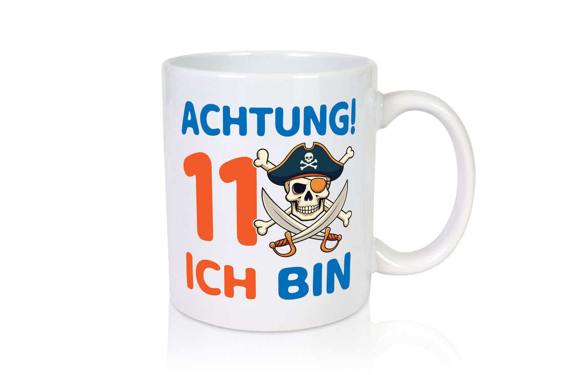 11. Geburtstag | 11 Jahre Pirat lustig Geschenkidee Geschenk Tasse