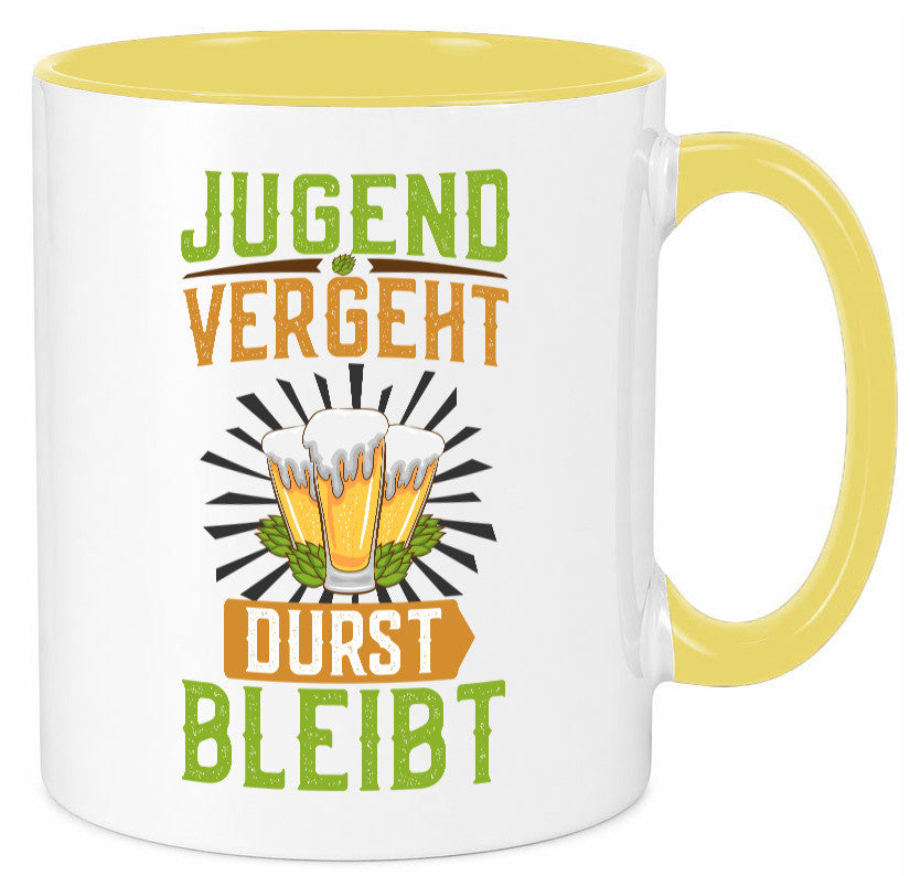 Jugend vergeht durst bleibt | Biertrinker Bierliebhaber lustiger Spruch