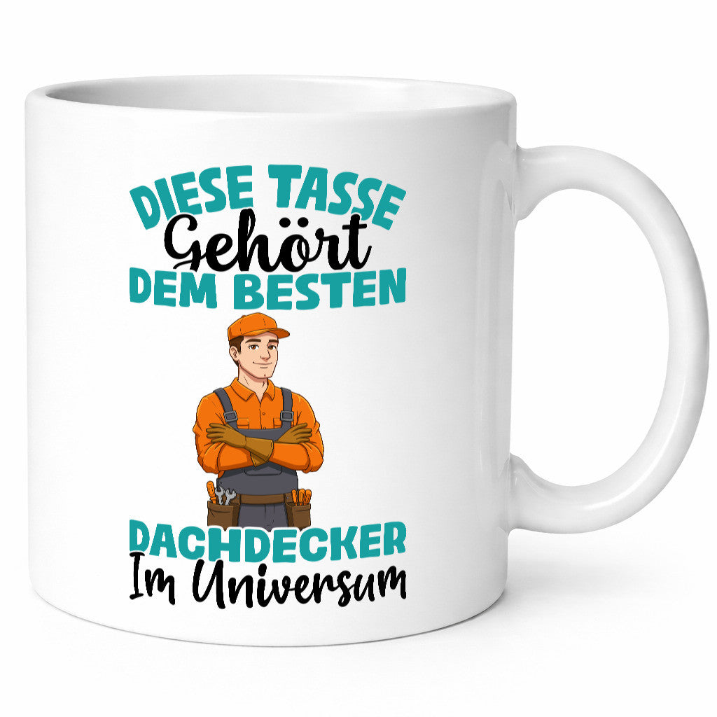 Im Universum: Dachdecker | Dachbau Hausbau lustig Humor Geschenkidee Geschenk