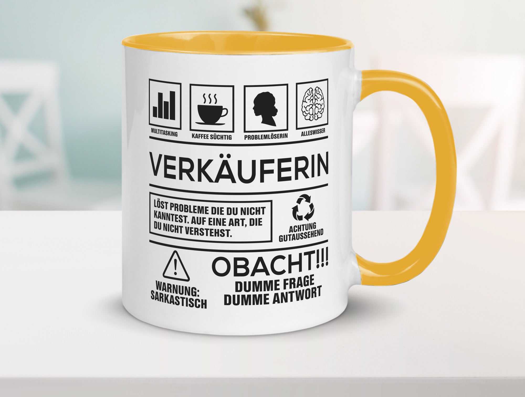 Achtung Probleme Verkäuferin| Kollegin | Verkaufsjob lustig Arbeit Kollegen