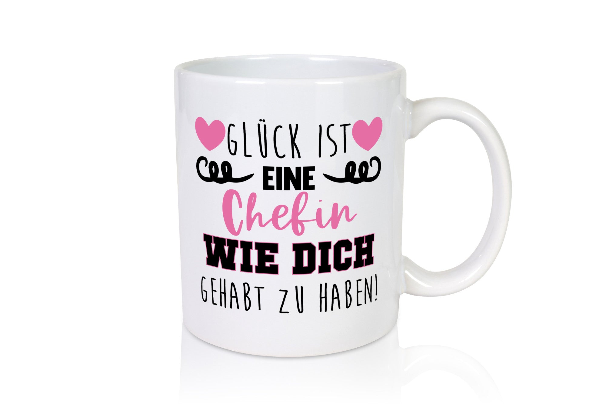 Glück ist eine Chefin wie dich gehabt zu haben | Chef Geschenkidee Arbeit