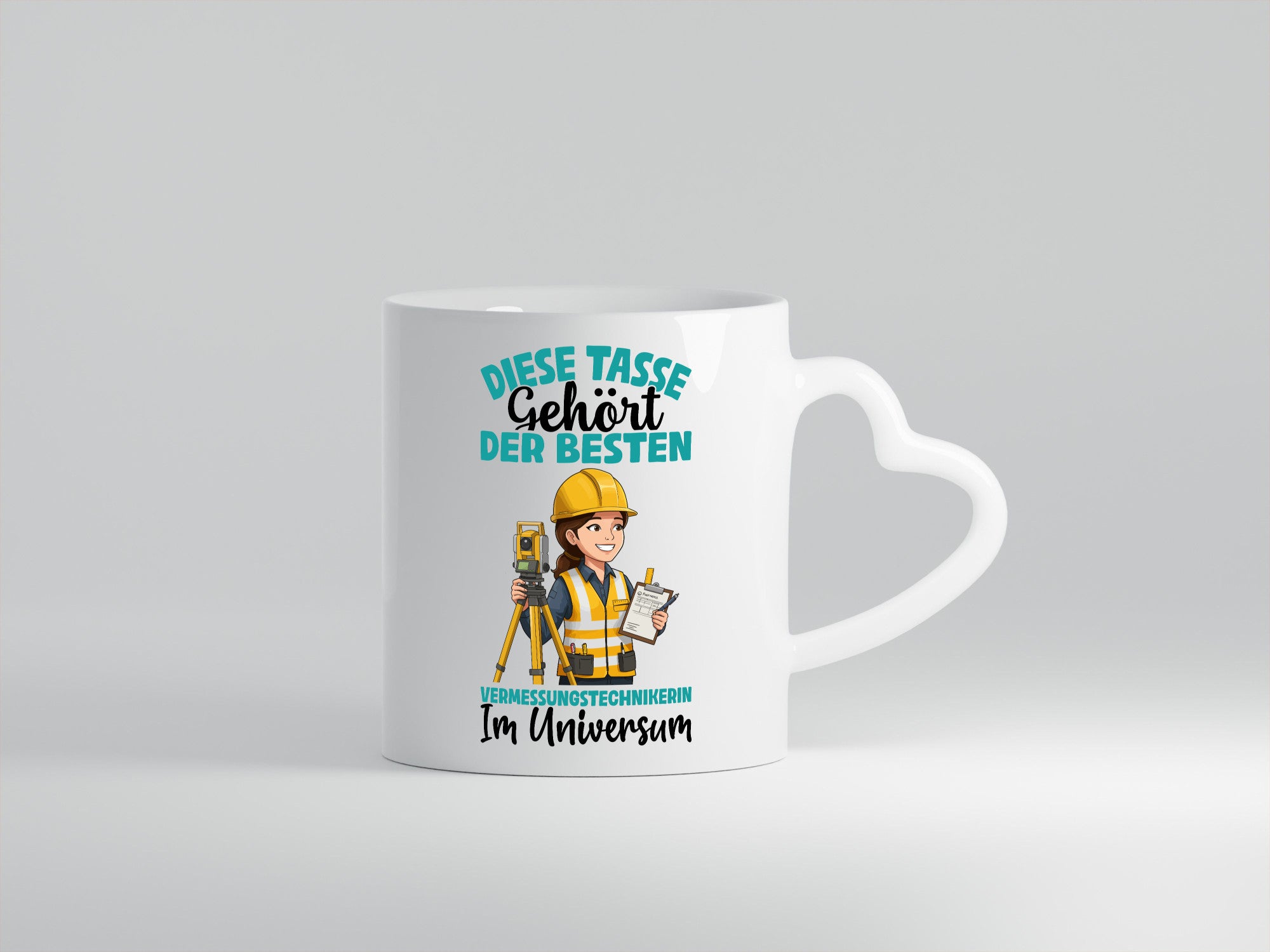 Im Universum: Landvermesserin | Vermessungstechniker Lustiger Spruch Geschenk Humor