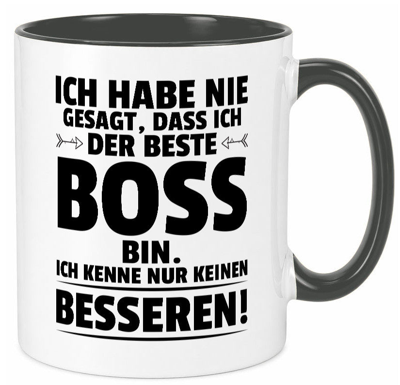 Der Beste Boss | Führungskraft Vorgesetzter lustiger Spruch Geschenk Humor Tasse