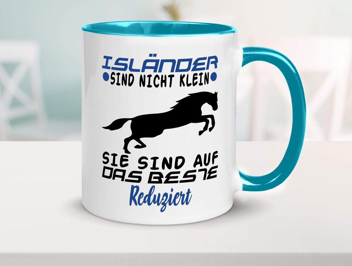 Isländer sind nicht klein | Auf das beste reduziert Geschenk Humor Geschenkidee Tasse