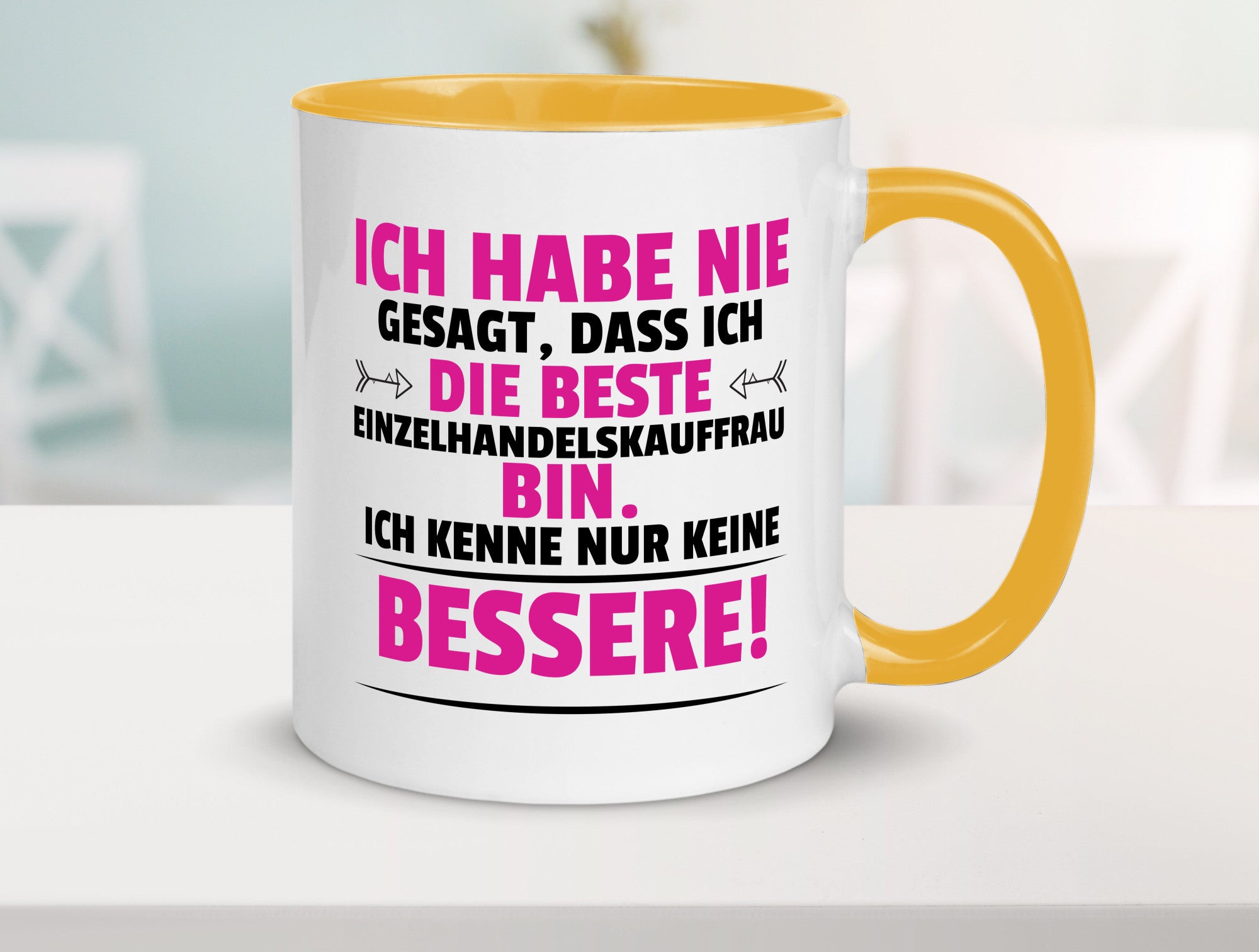 Die Beste Einzelhandelskauffrau | Einzelhandel Geschenkidee Humor Tasse