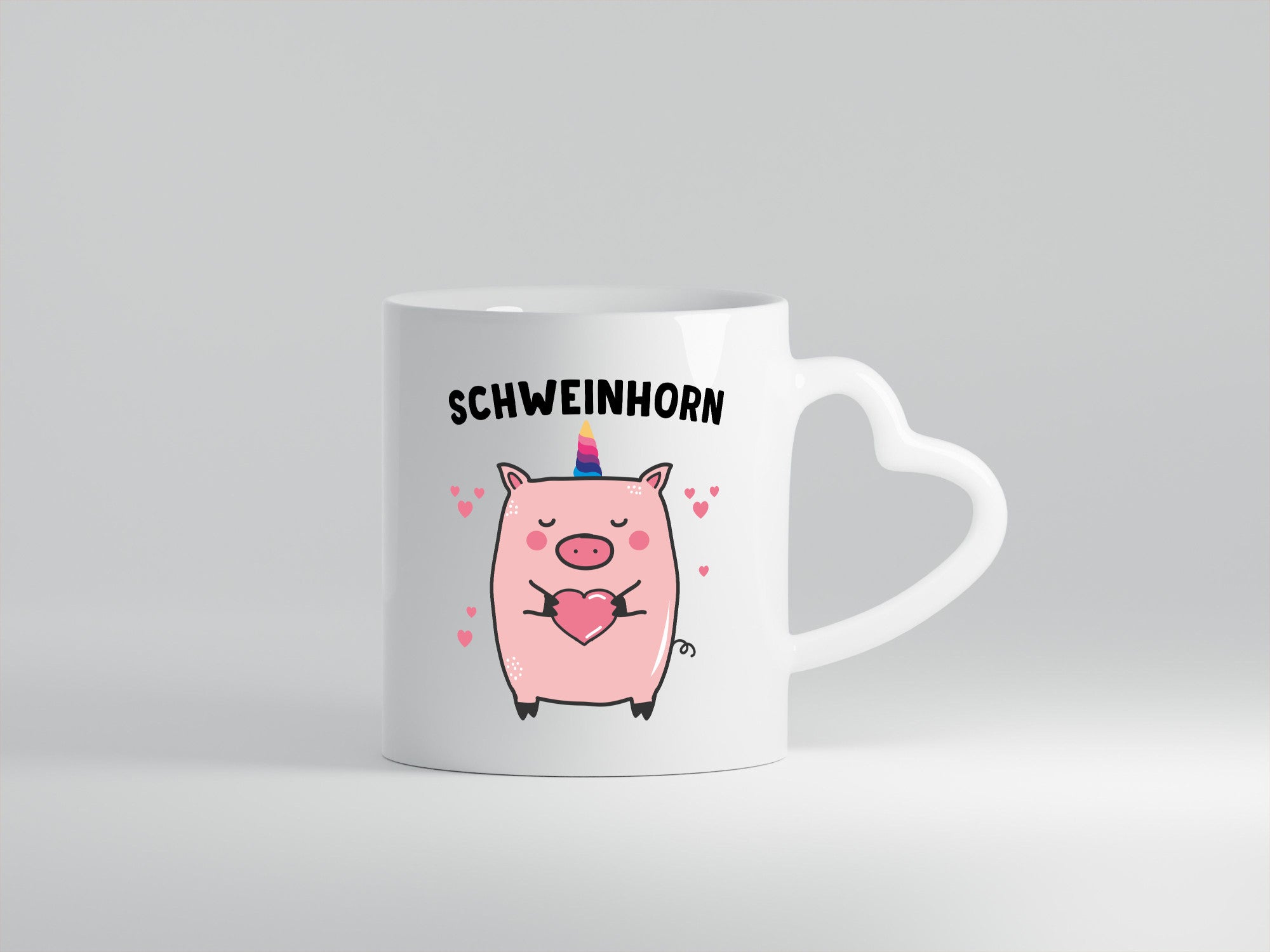 Schweinhorn lustig Humor Geschenkidee Geschenk Tasse
