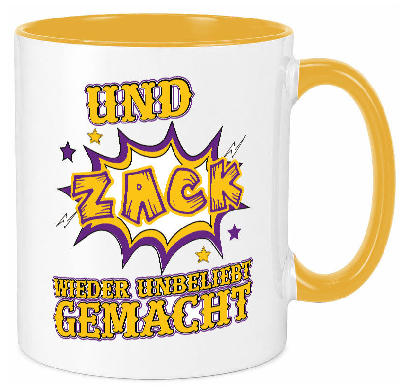 Wieder unbeliebt gemacht Geschenk Humor Geschenkidee lustiger Spruch Tasse