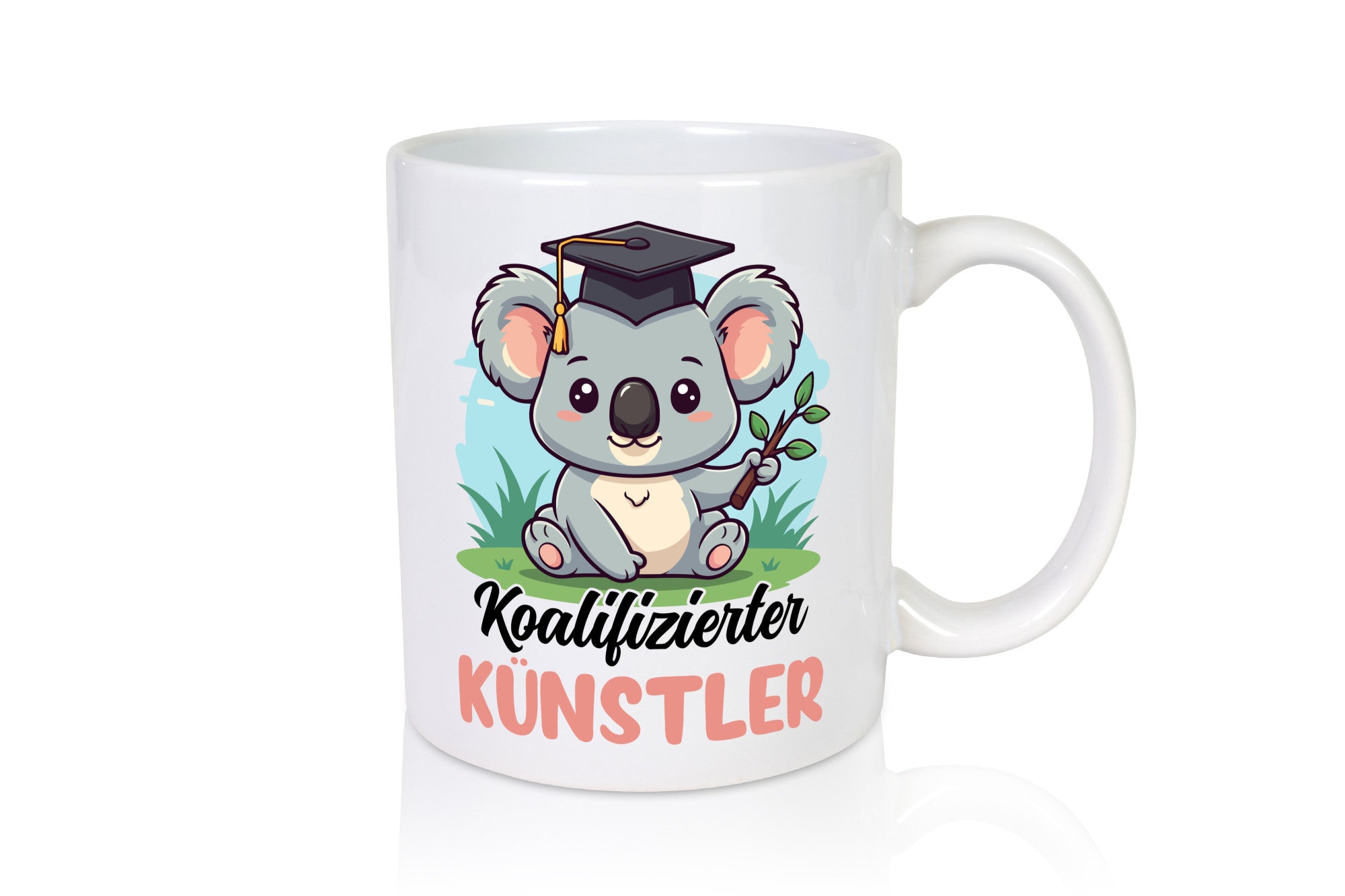 Qualifizierter Künstler | Kunst Humor Geschenkidee Tasse