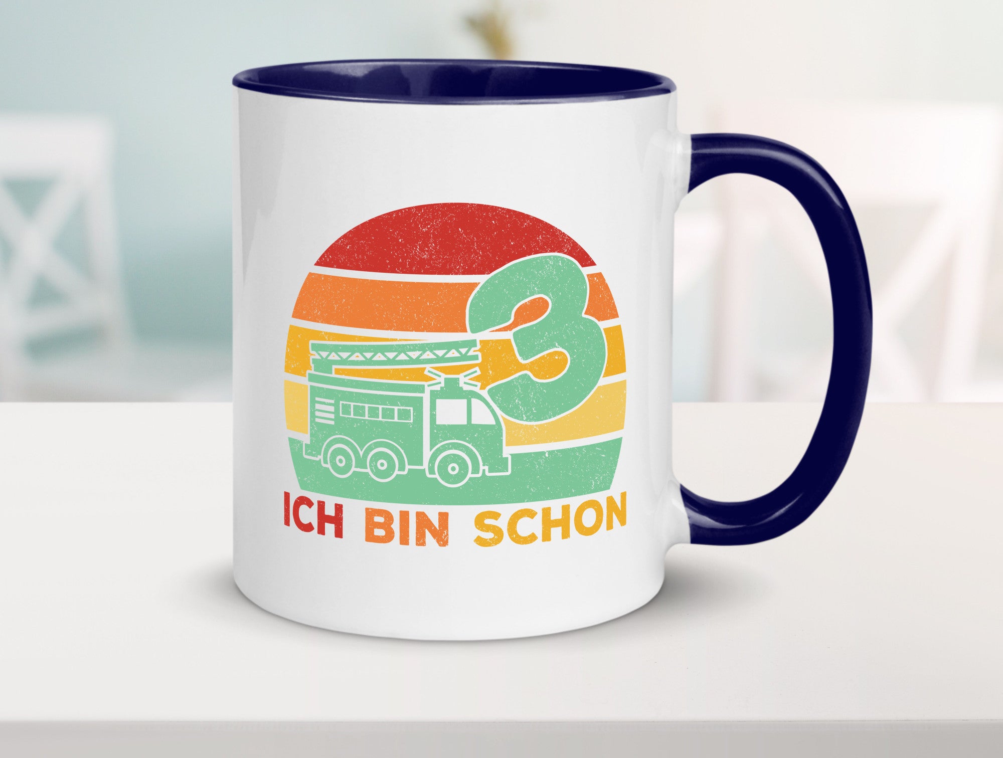 3. geburtstag | Feuerwehrauto 3 Jahre Feuerwehr Geschenk Geschenkidee lustiger
