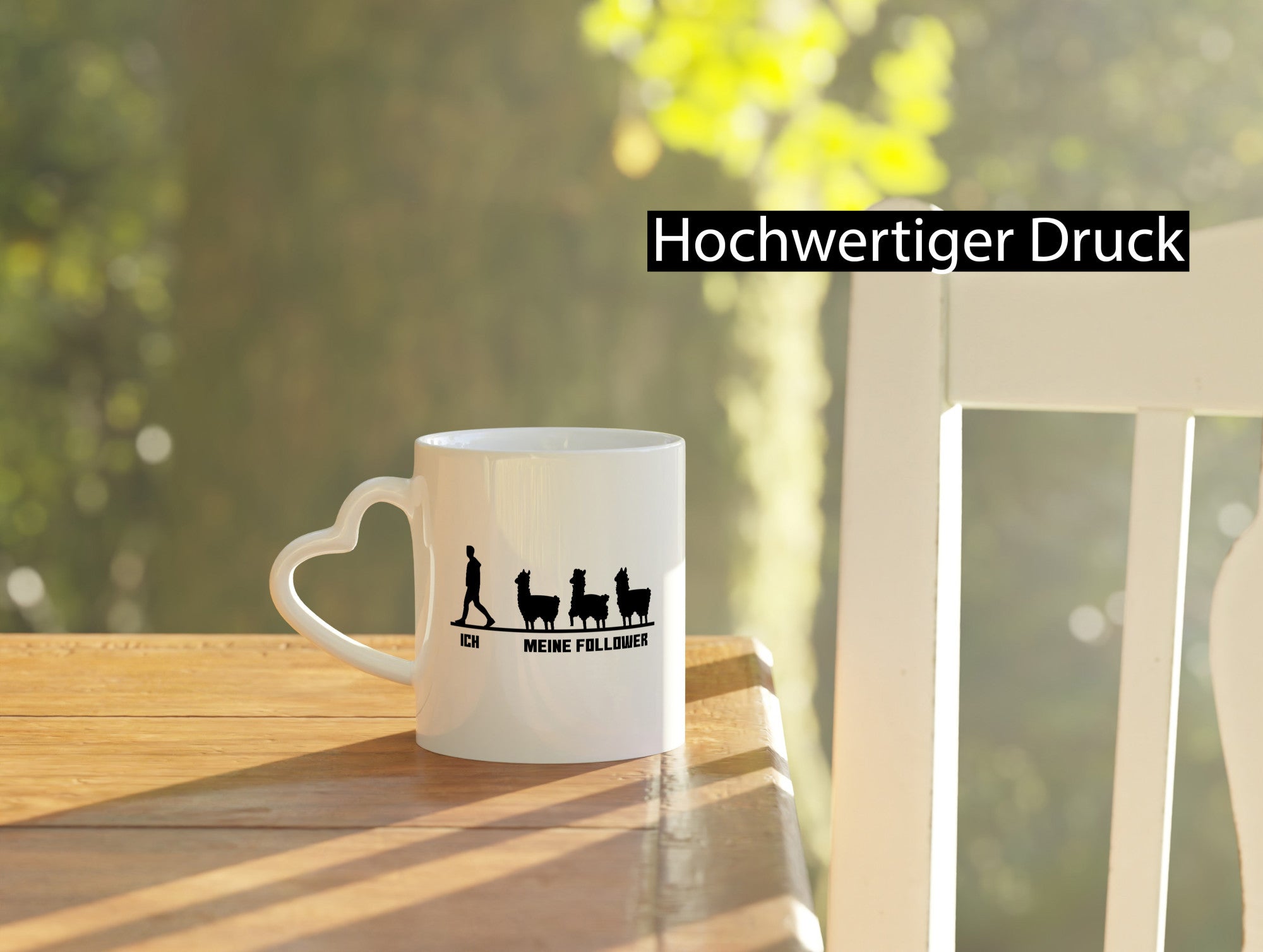 Meine Follower | Lama Alpaka Influencer Internet lustig Humor Geschenkidee