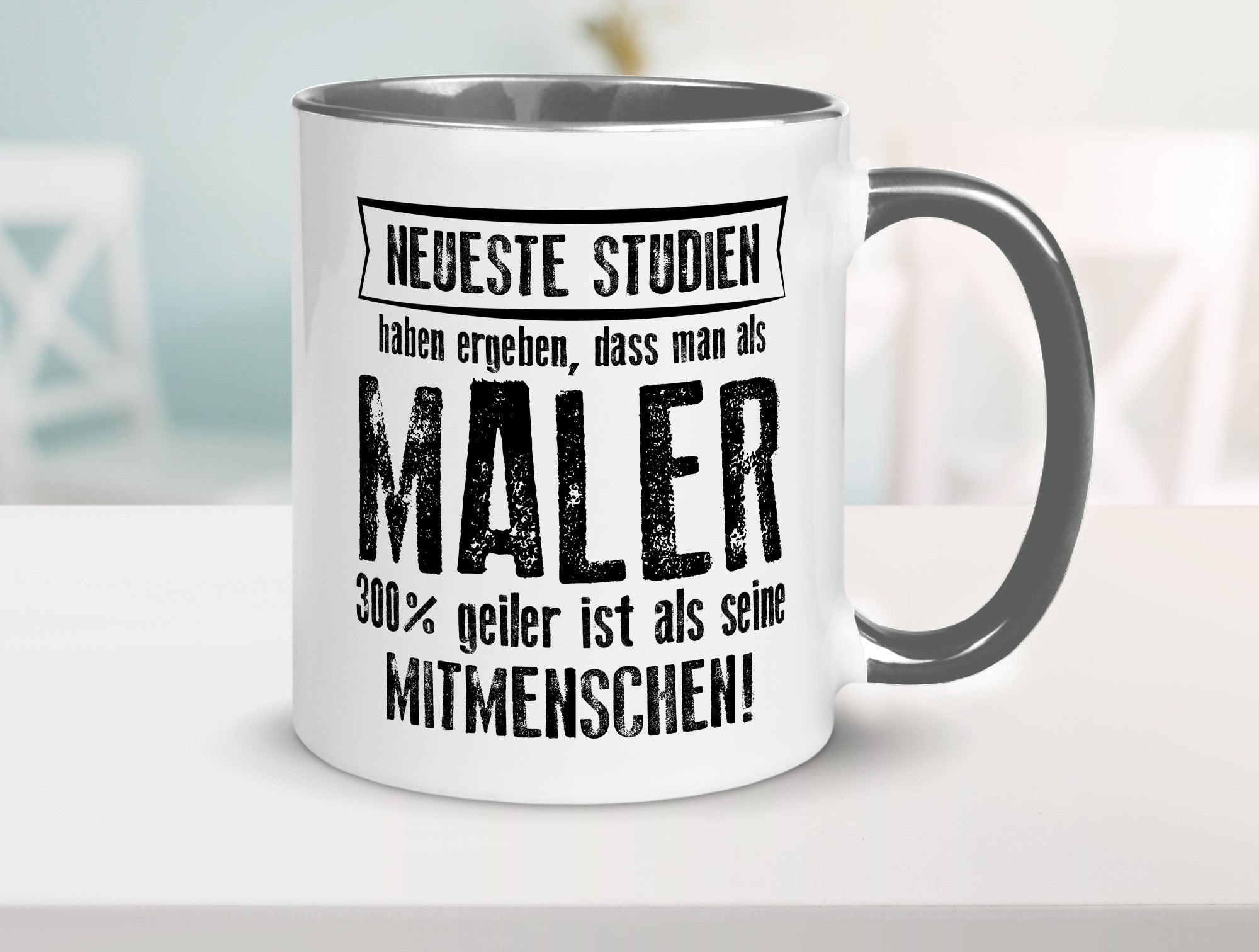 Neuste Studien: Maler | Malerei lustig Humor Geschenkidee Geschenk Tasse