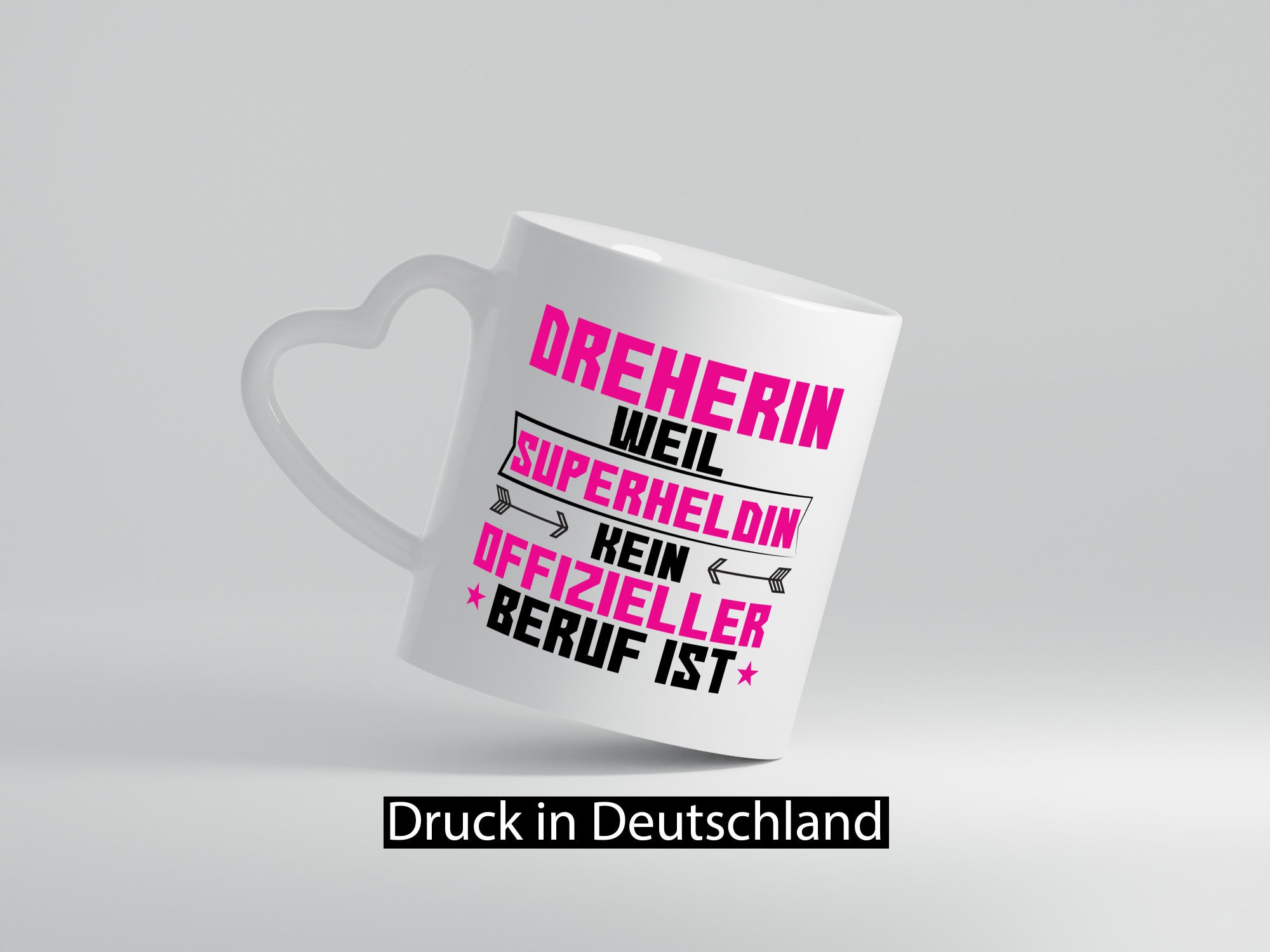 Superheldin Dreherin | Fräser Dreher Humor Geschenkidee Tasse