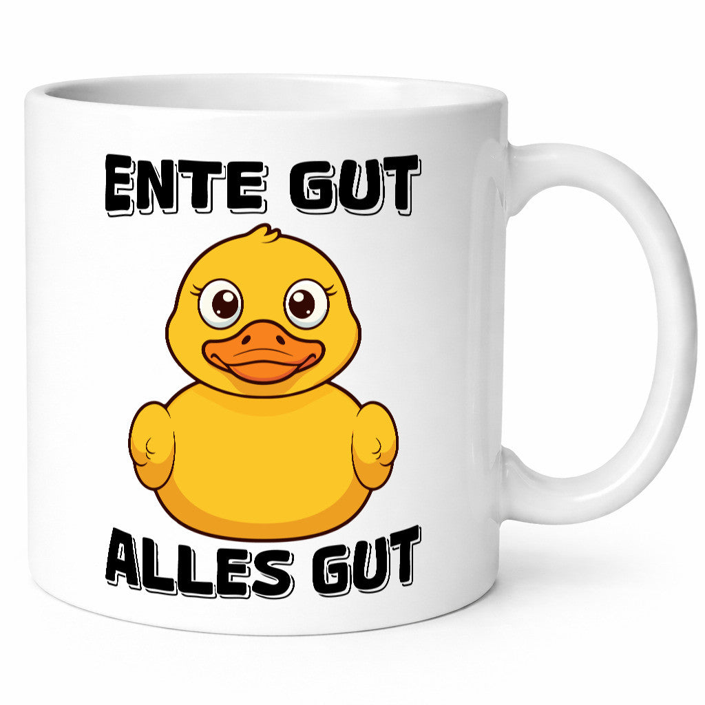 Ente gut alles | Quietscheente Badeente lustig Humor Geschenkidee Geschenk Tasse