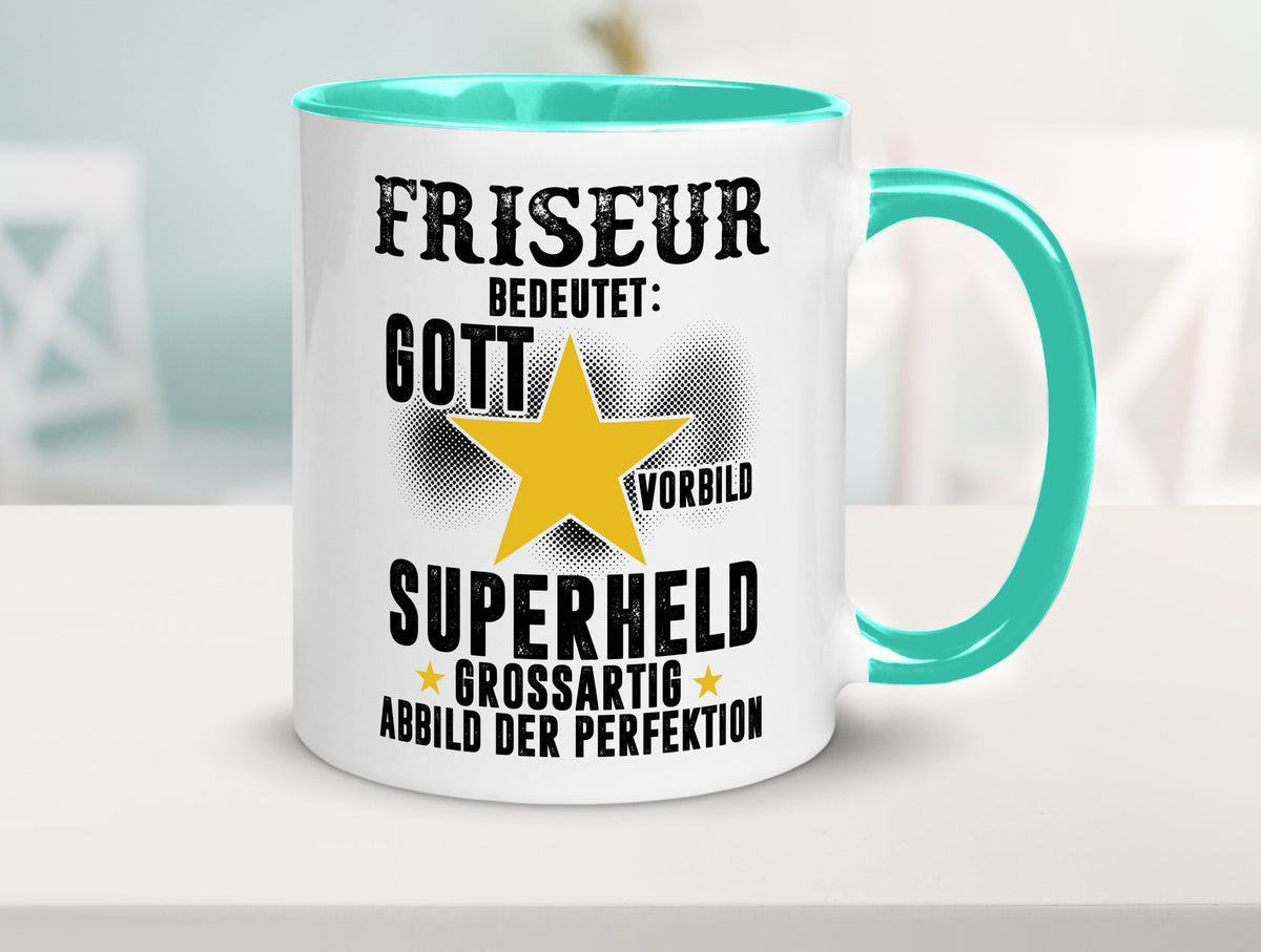 Bedeutung von Friseur | Frisör lustiger Spruch Geschenk Humor Geschenkidee Tasse